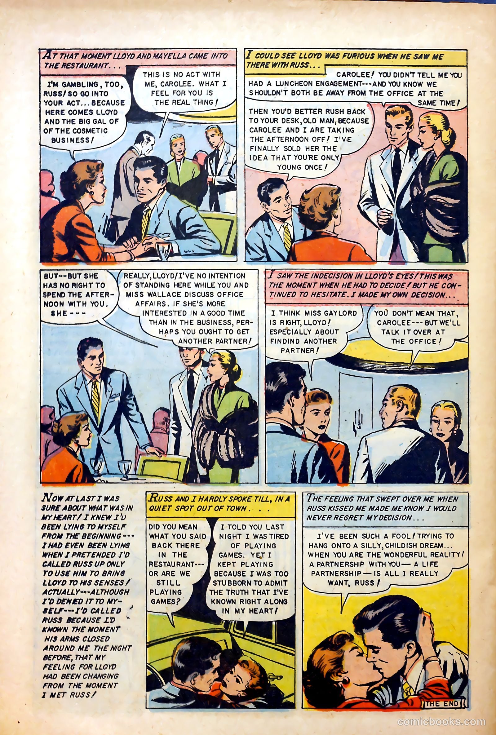 Complete Love Magazine #178 (1951) — page 24 of 36