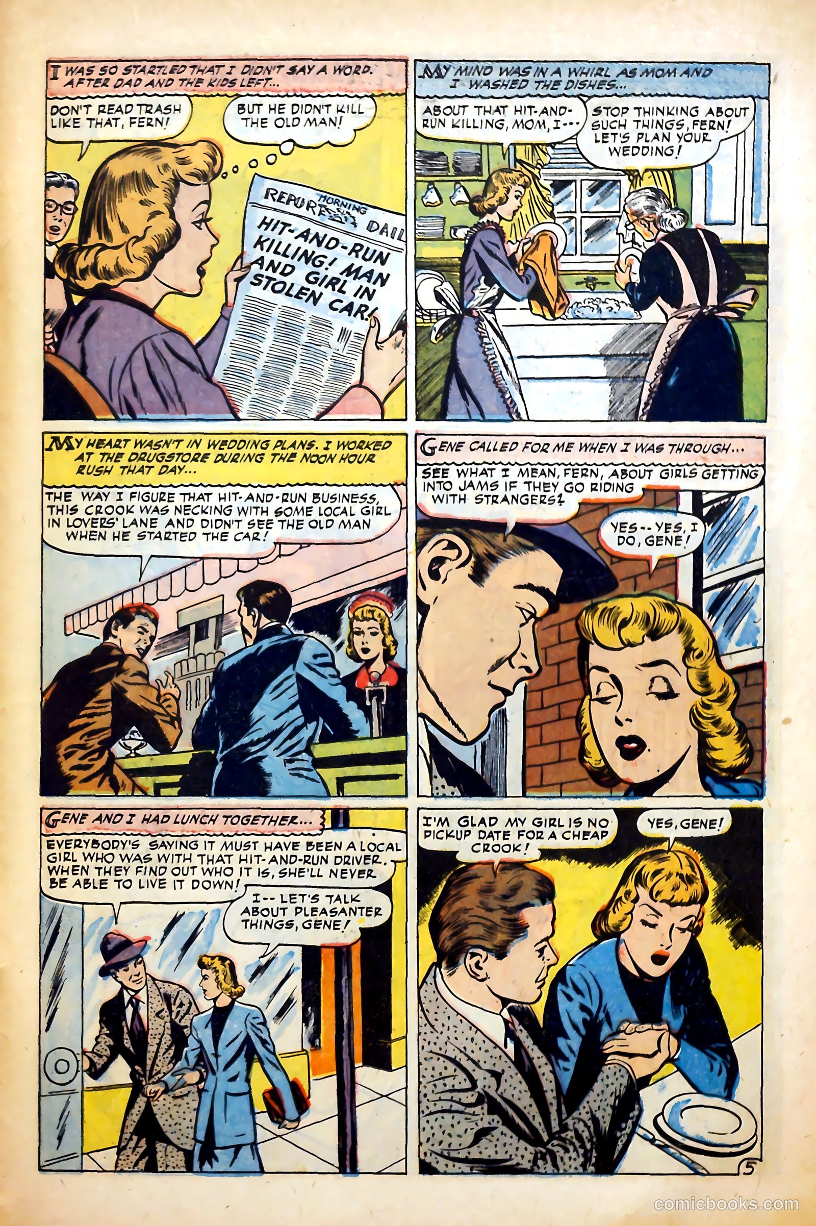 Complete Love Magazine #178 (1951) — page 31 of 36