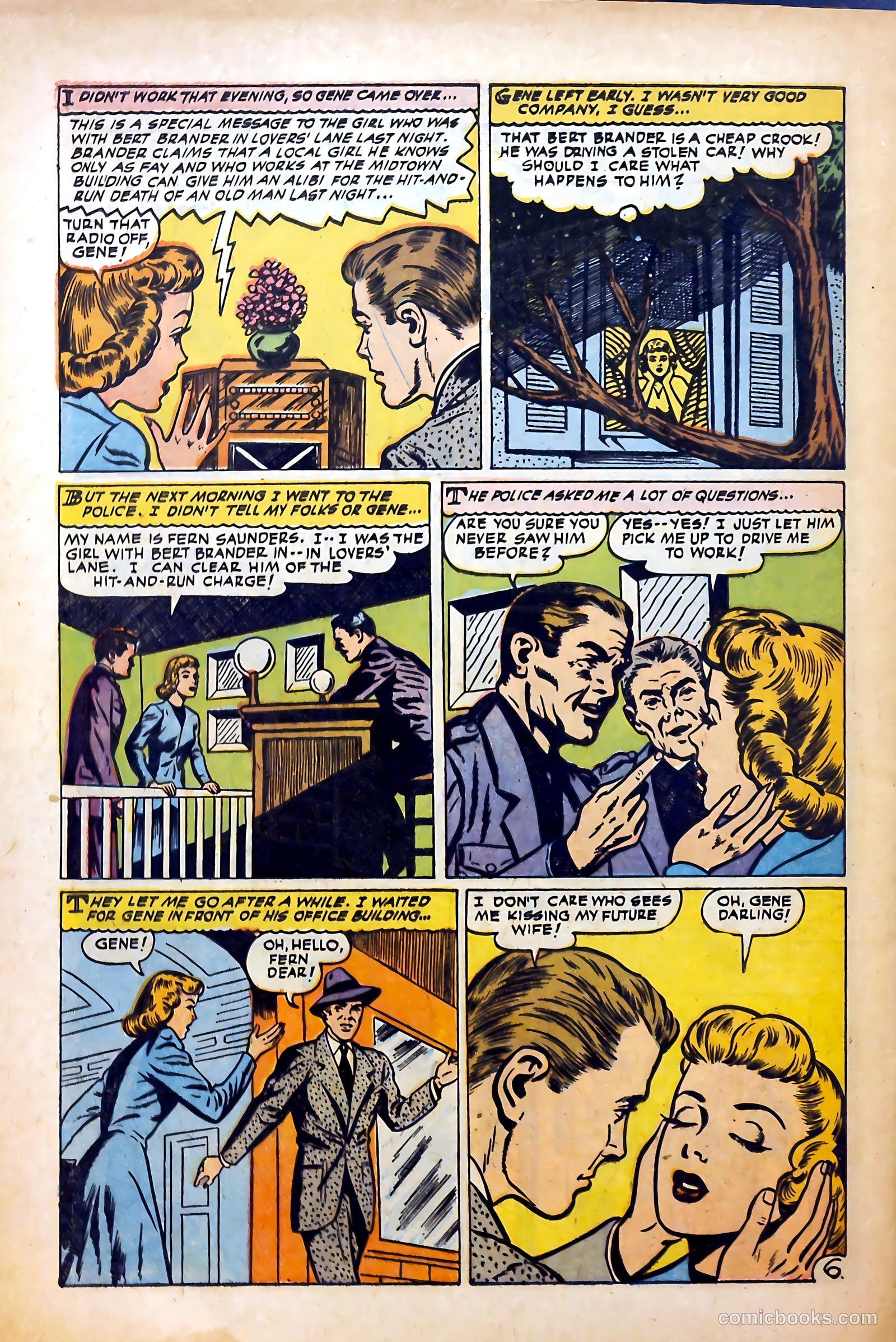 Complete Love Magazine #178 (1951) — page 32 of 36