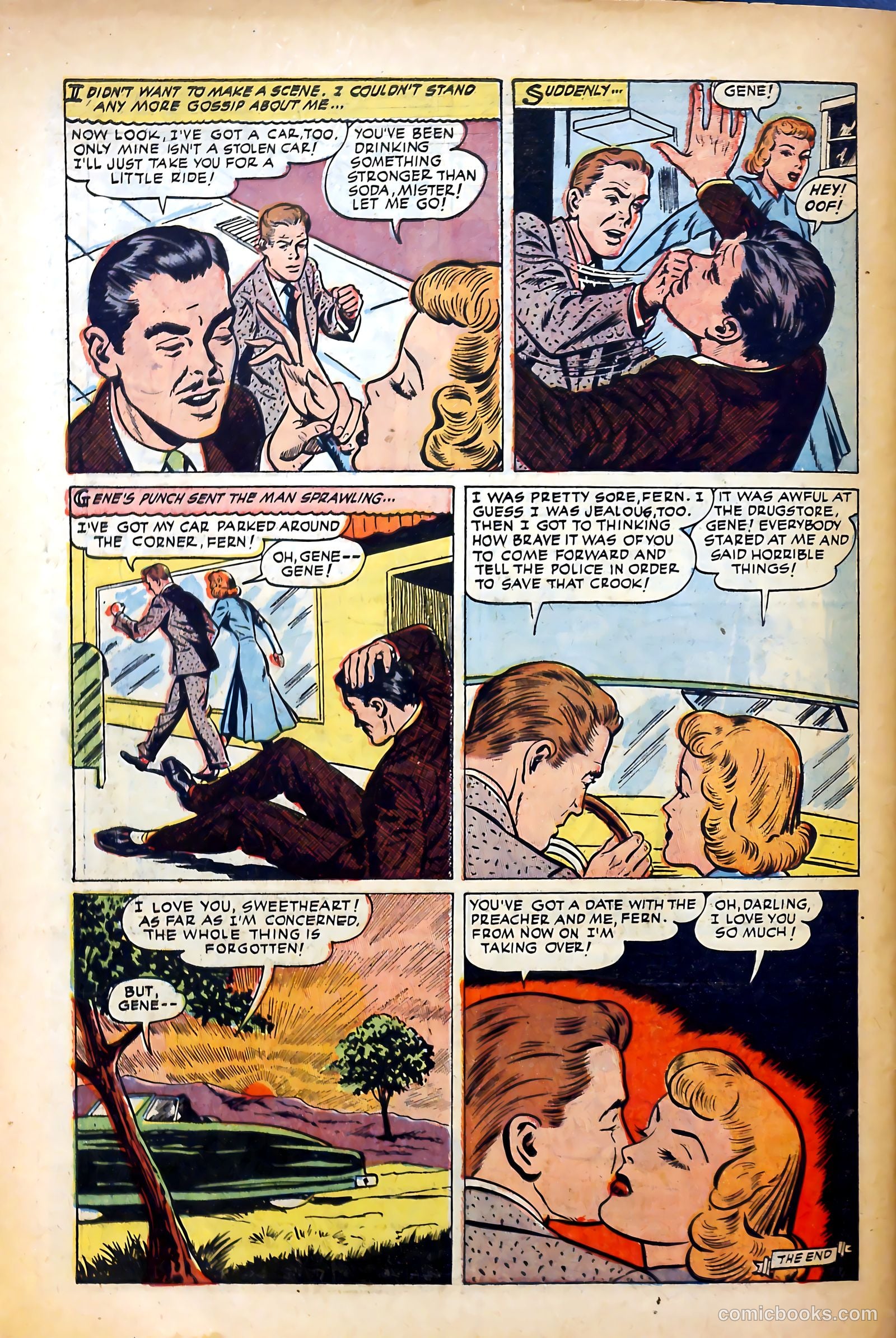 Complete Love Magazine #178 (1951) — page 34 of 36