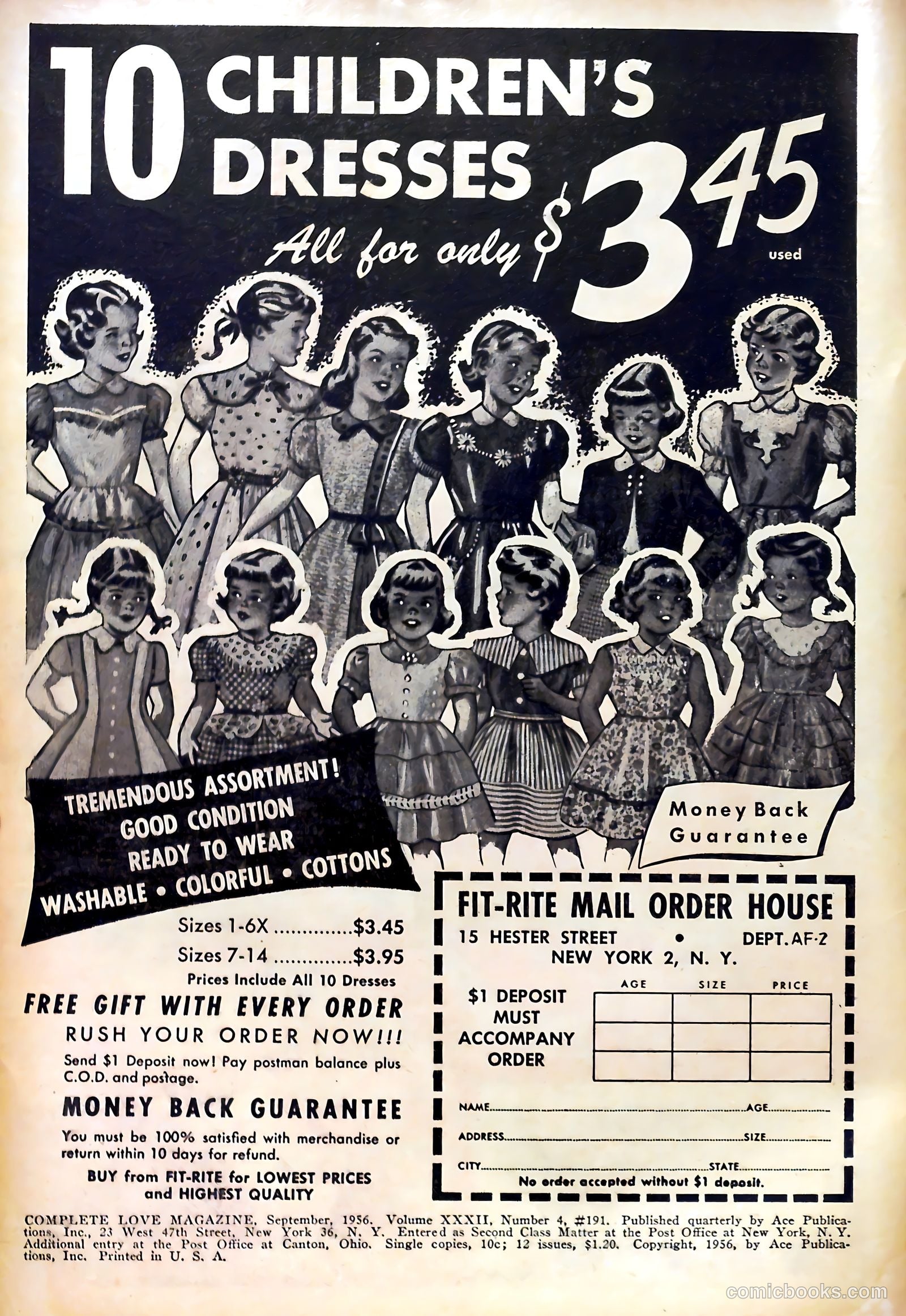 Complete Love Magazine #191 (1951) — page 2 of 36