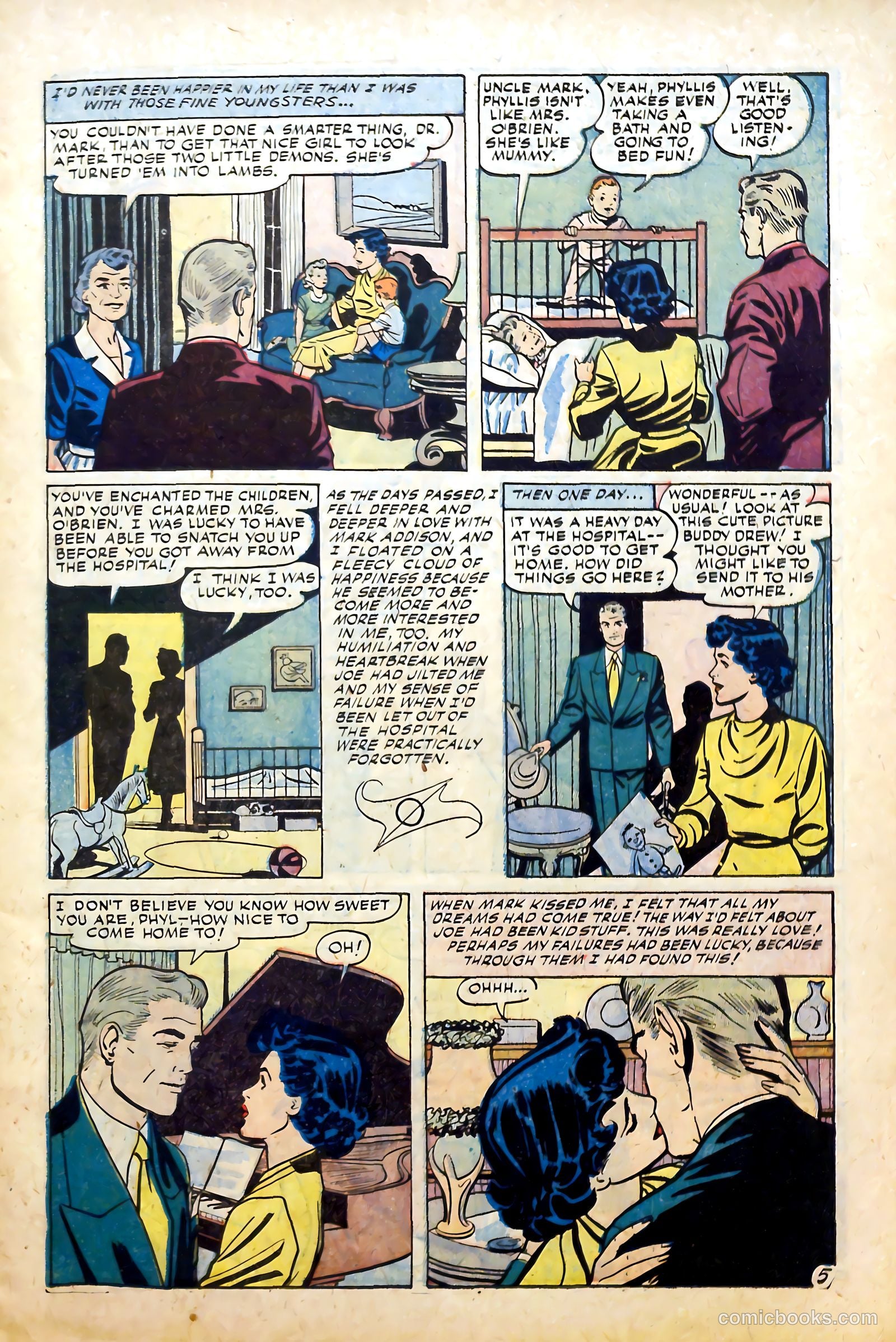 Complete Love Magazine #191 (1951) — page 7 of 36