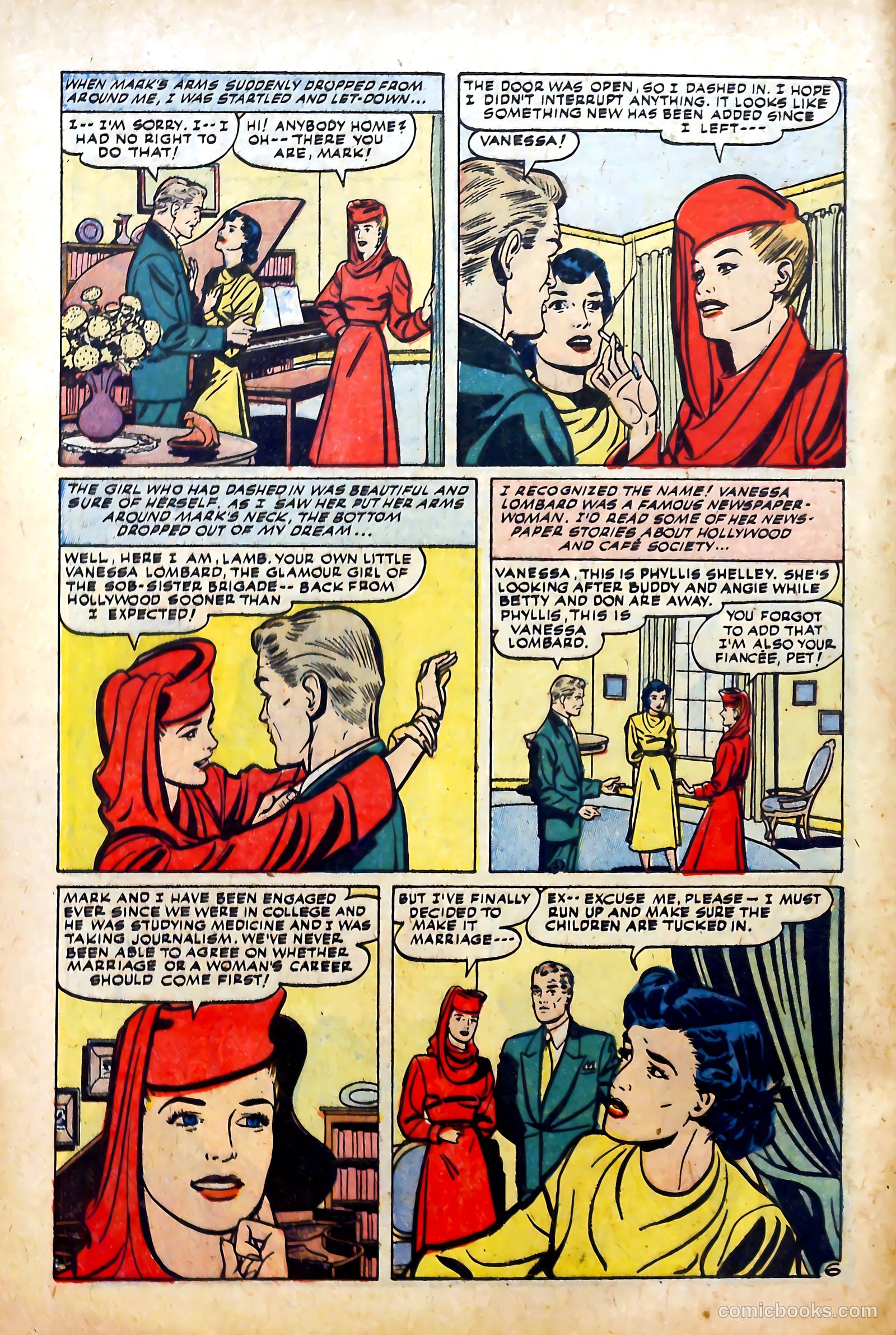 Complete Love Magazine #191 (1951) — page 8 of 36