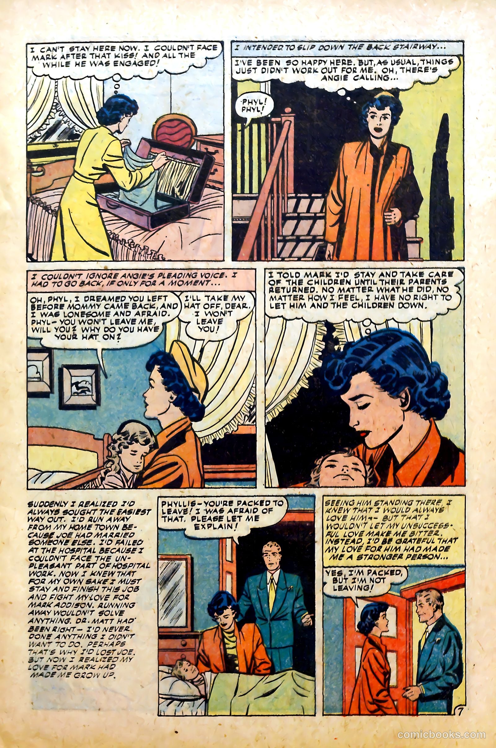 Complete Love Magazine #191 (1951) — page 9 of 36