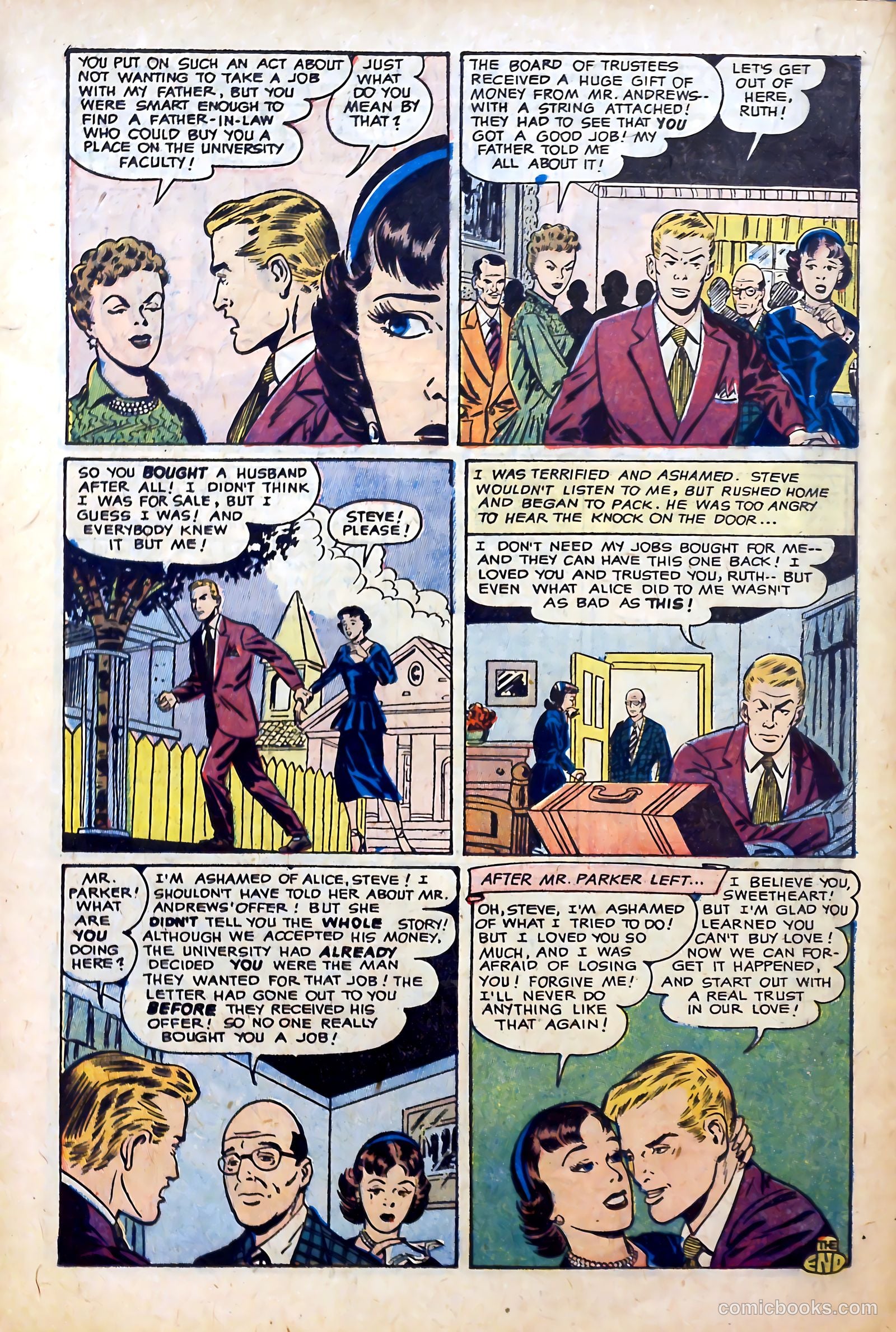 Complete Love Magazine #191 (1951) — page 18 of 36