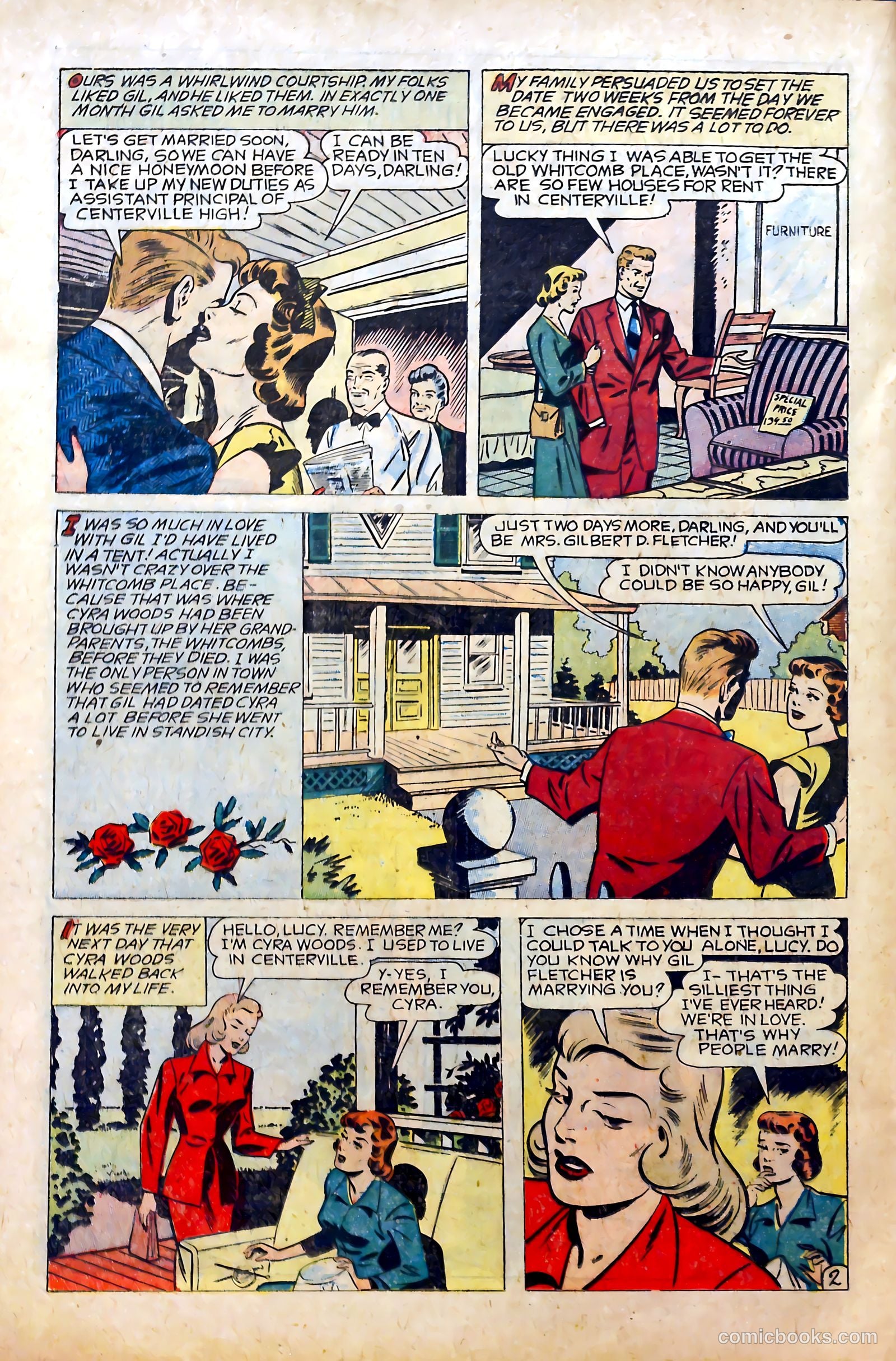 Complete Love Magazine #191 (1951) — page 20 of 36