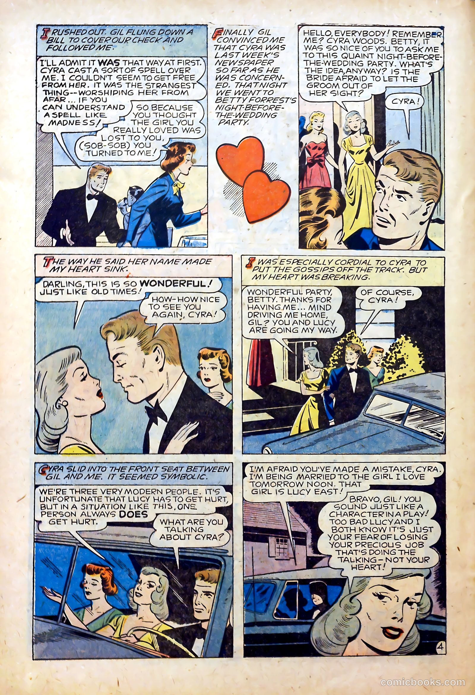 Complete Love Magazine #191 (1951) — page 22 of 36