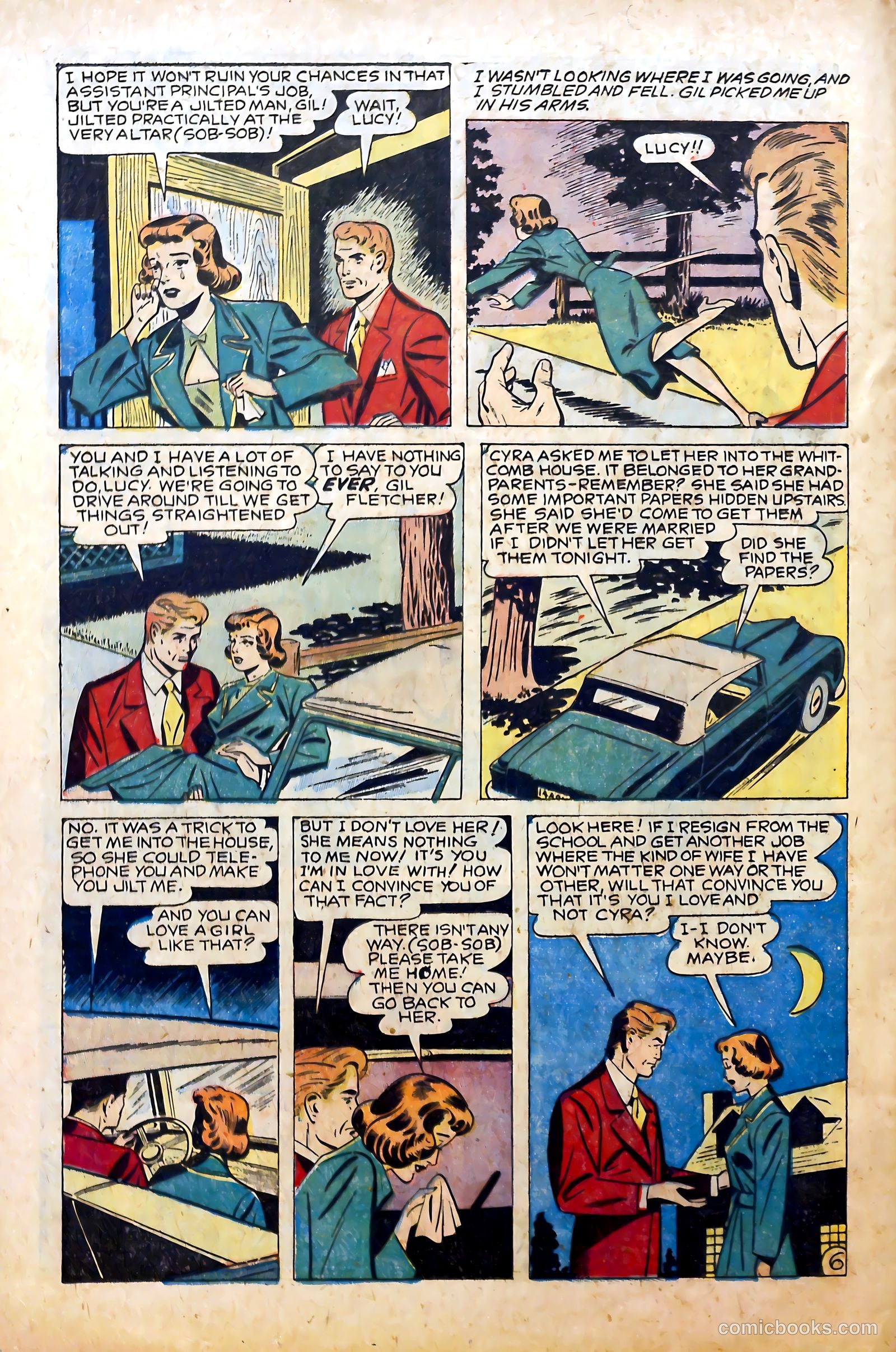 Complete Love Magazine #191 (1951) — page 24 of 36