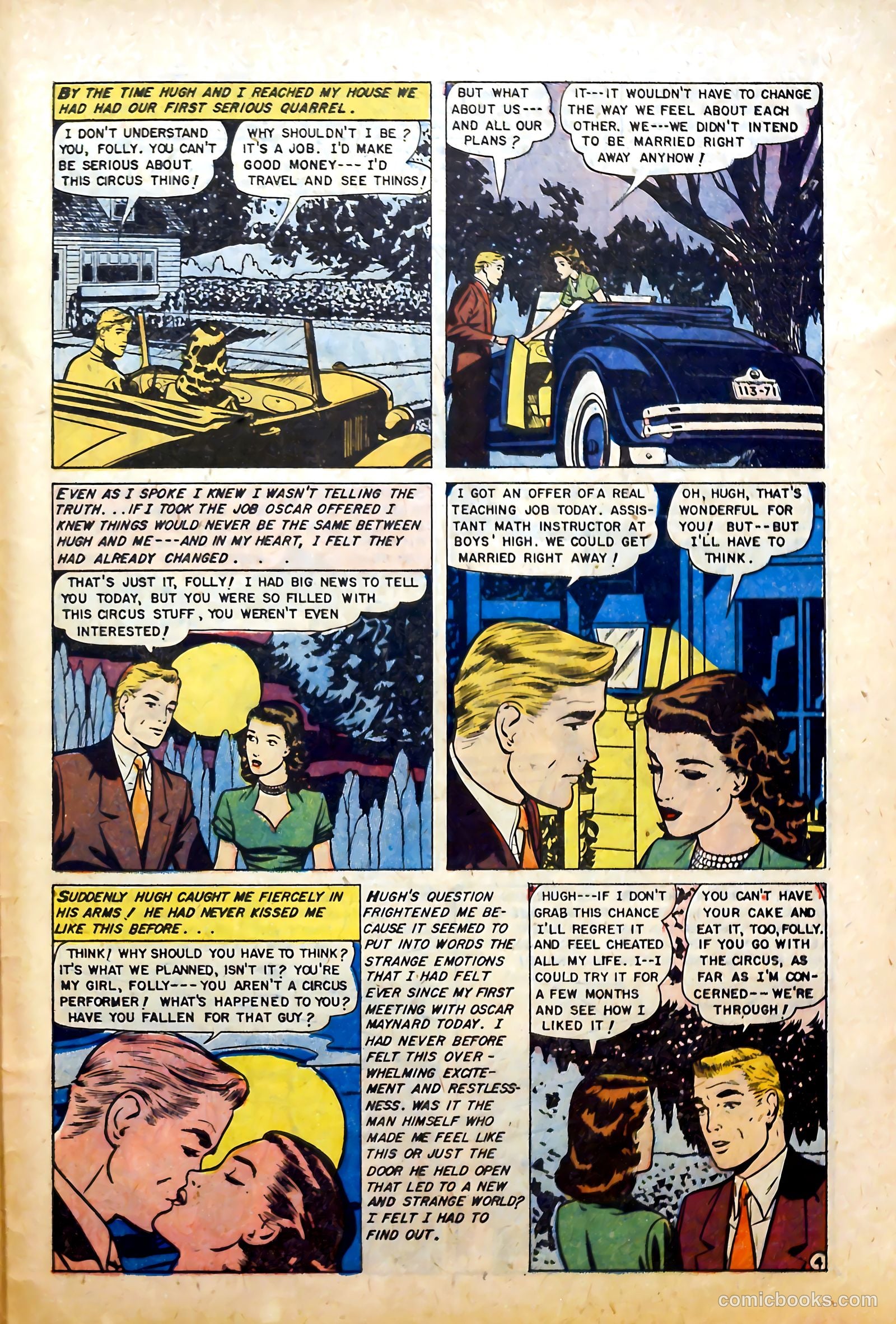 Complete Love Magazine #191 (1951) — page 31 of 36