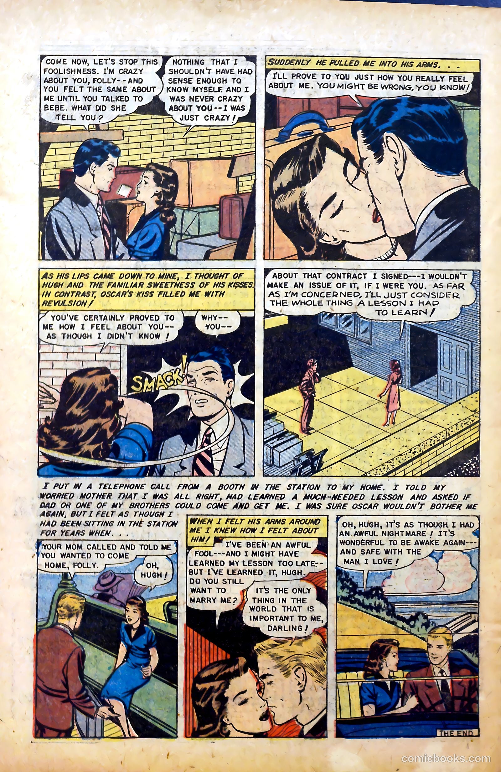 Complete Love Magazine #191 (1951) — page 34 of 36