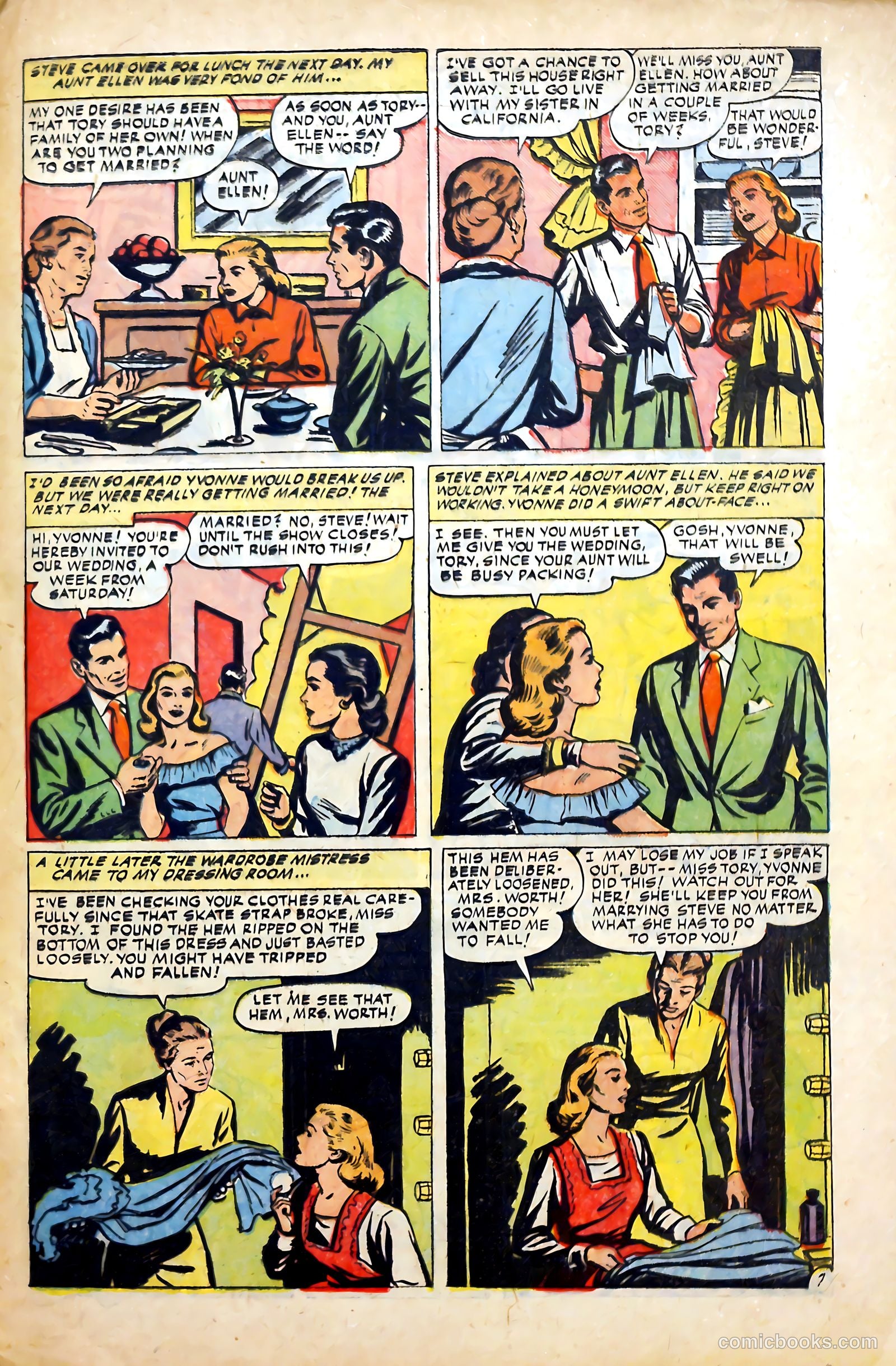 Complete Love Magazine #175 (1951) — page 33 of 36