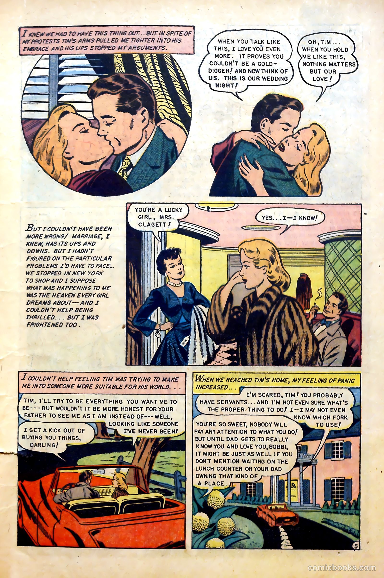 Complete Love Magazine #177 (1951) — page 7 of 36