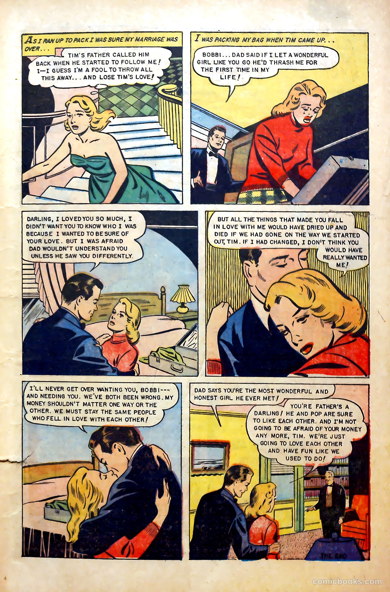 Complete Love Magazine #177 (1951) — page 9 of 36