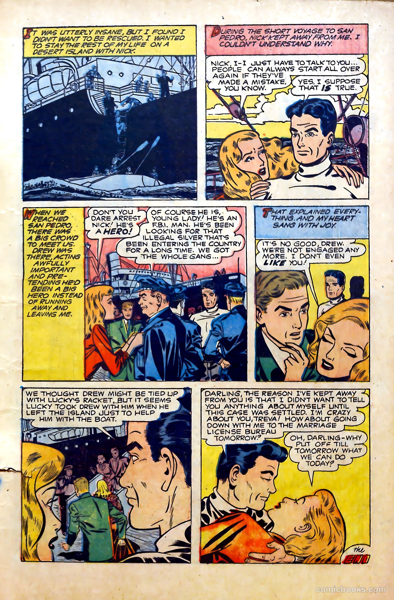 Complete Love Magazine #177 (1951) — page 17 of 36