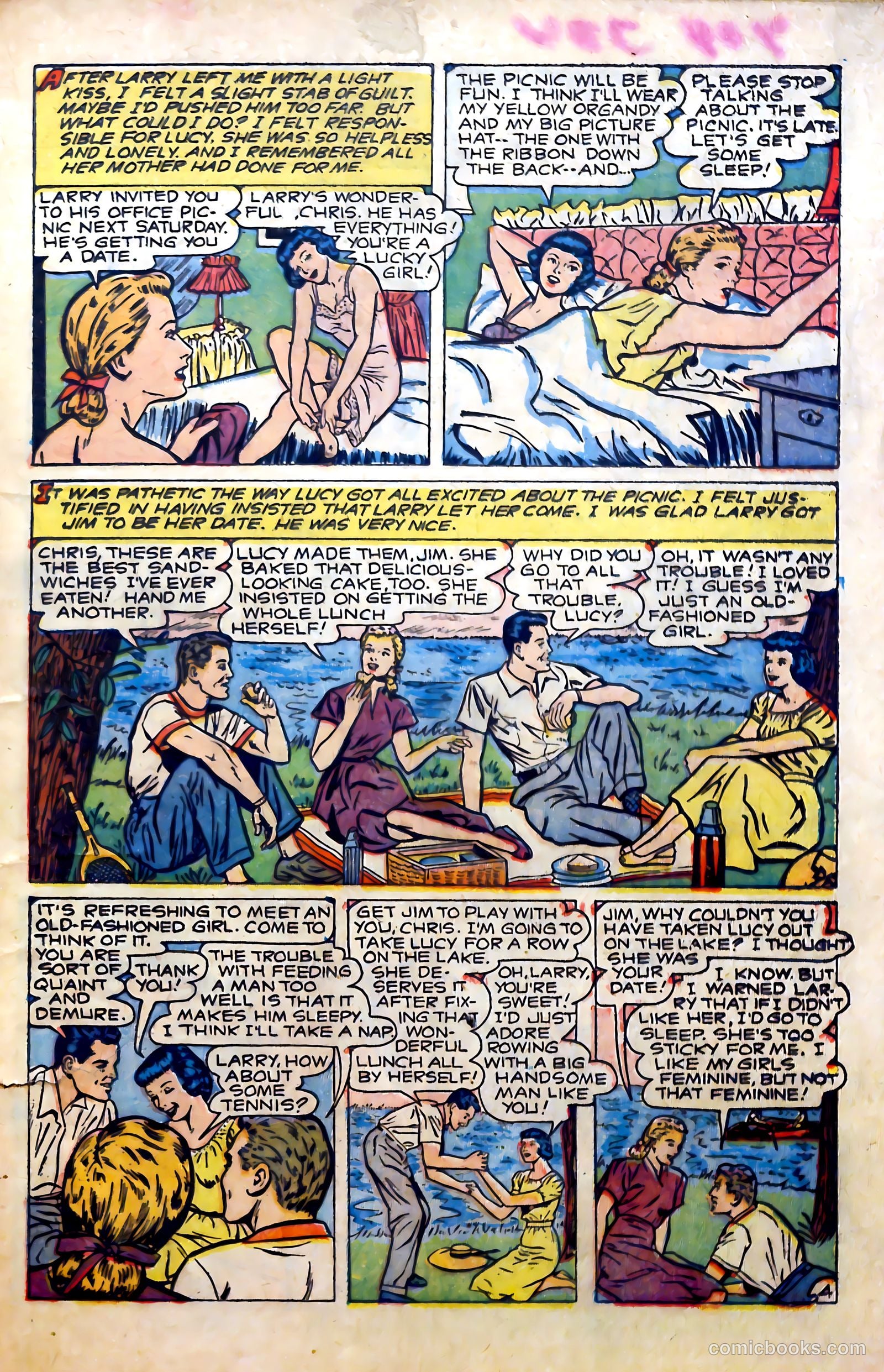 Complete Love Magazine #177 (1951) — page 21 of 36
