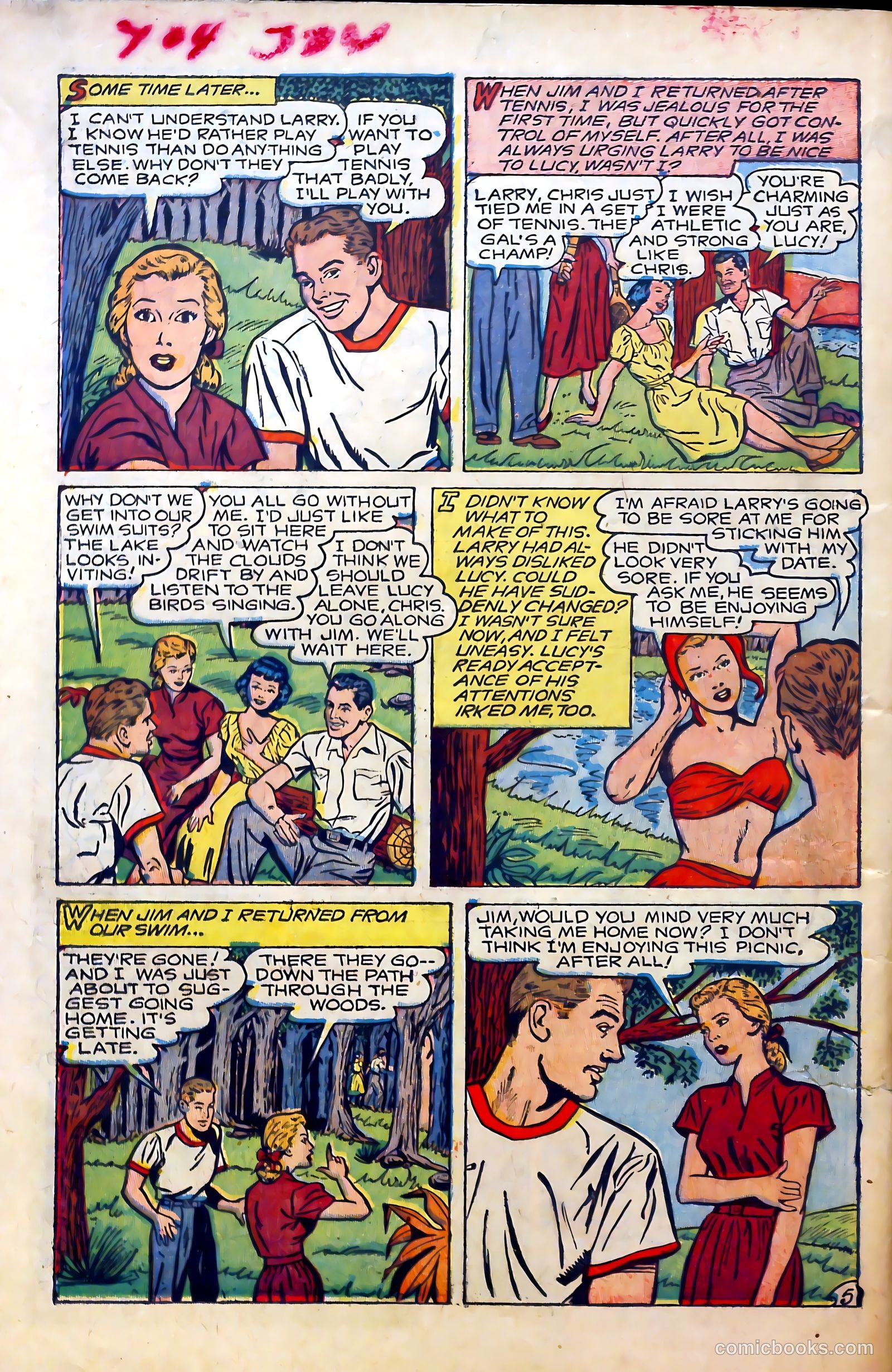Complete Love Magazine #177 (1951) — page 22 of 36