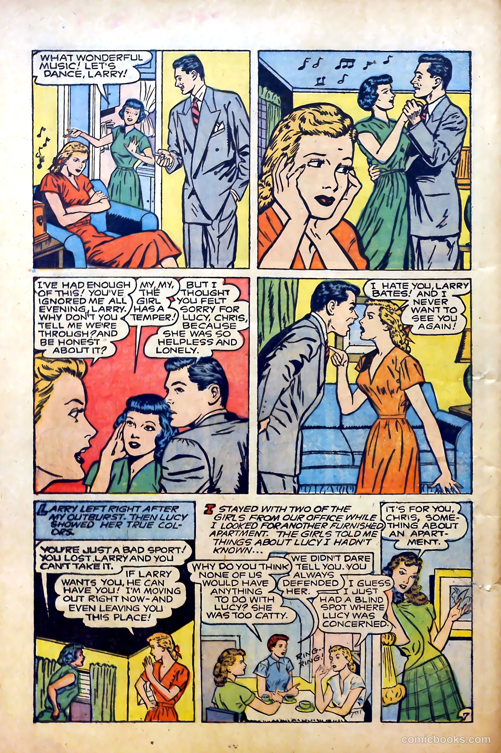 Complete Love Magazine #177 (1951) — page 24 of 36