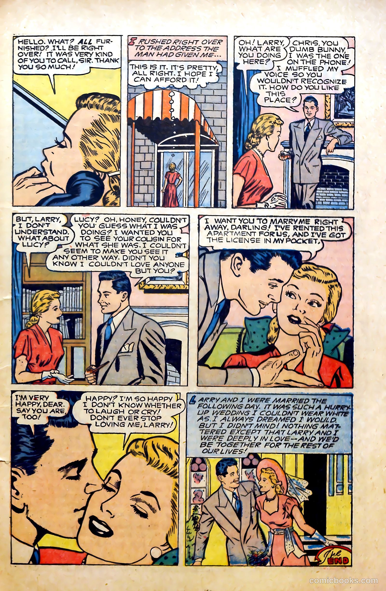 Complete Love Magazine #177 (1951) — page 25 of 36