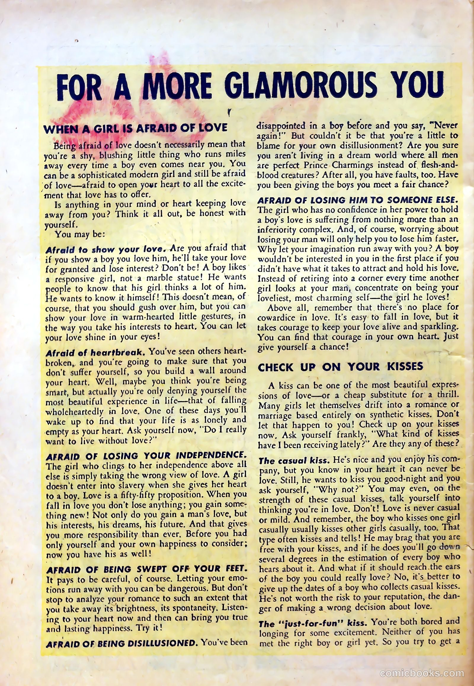Complete Love Magazine #177 (1951) — page 26 of 36