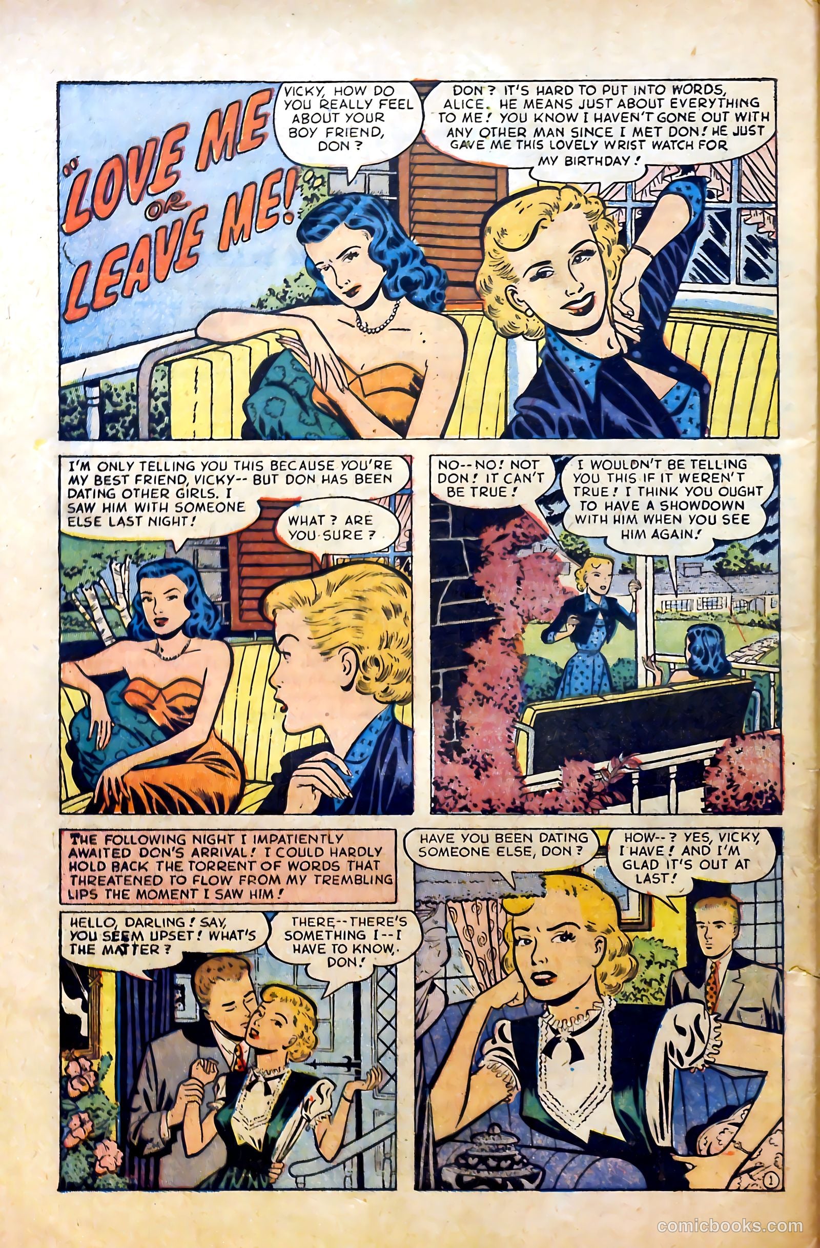 Complete Love Magazine #177 (1951) — page 28 of 36