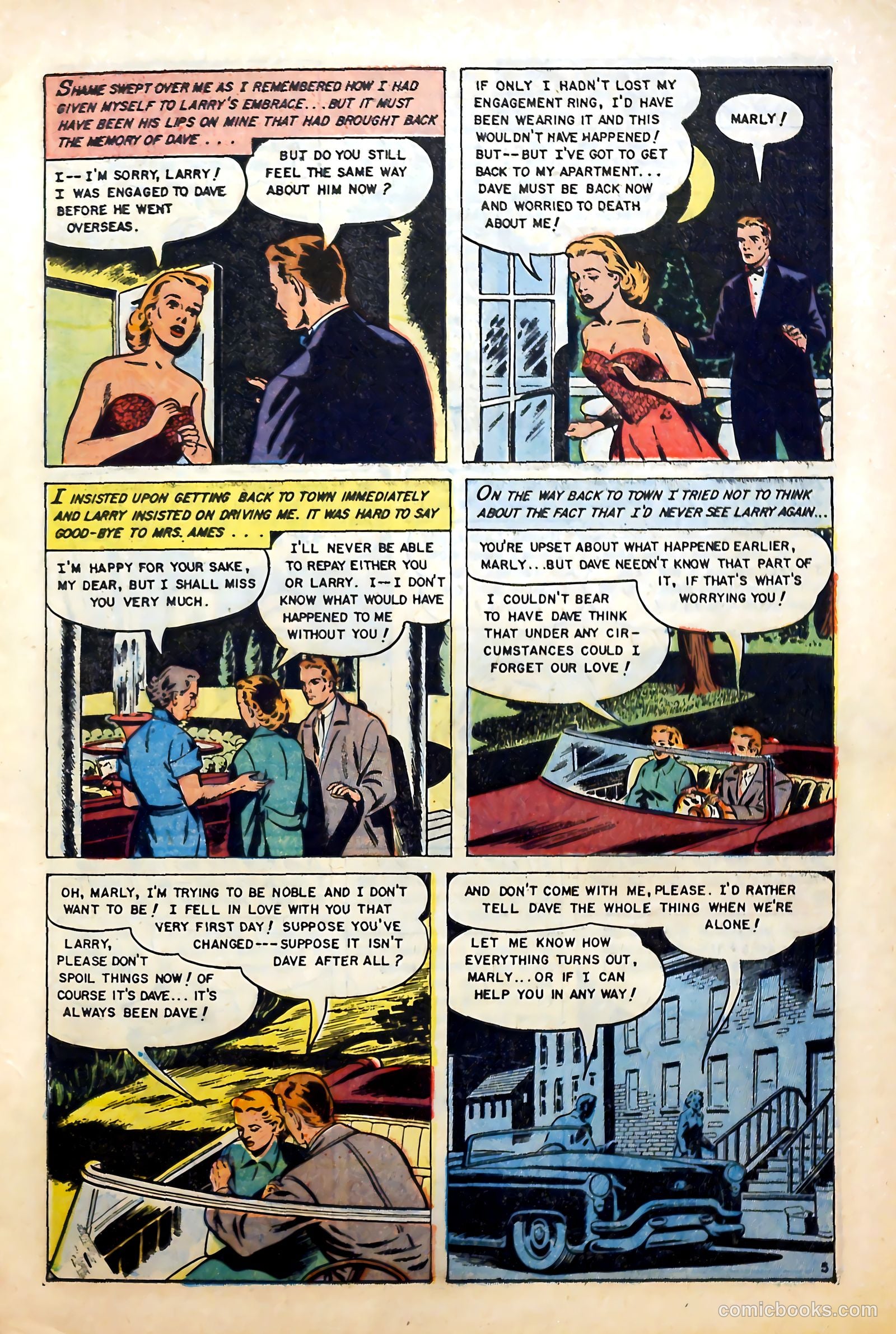 Complete Love Magazine #180 (1951) — page 7 of 36