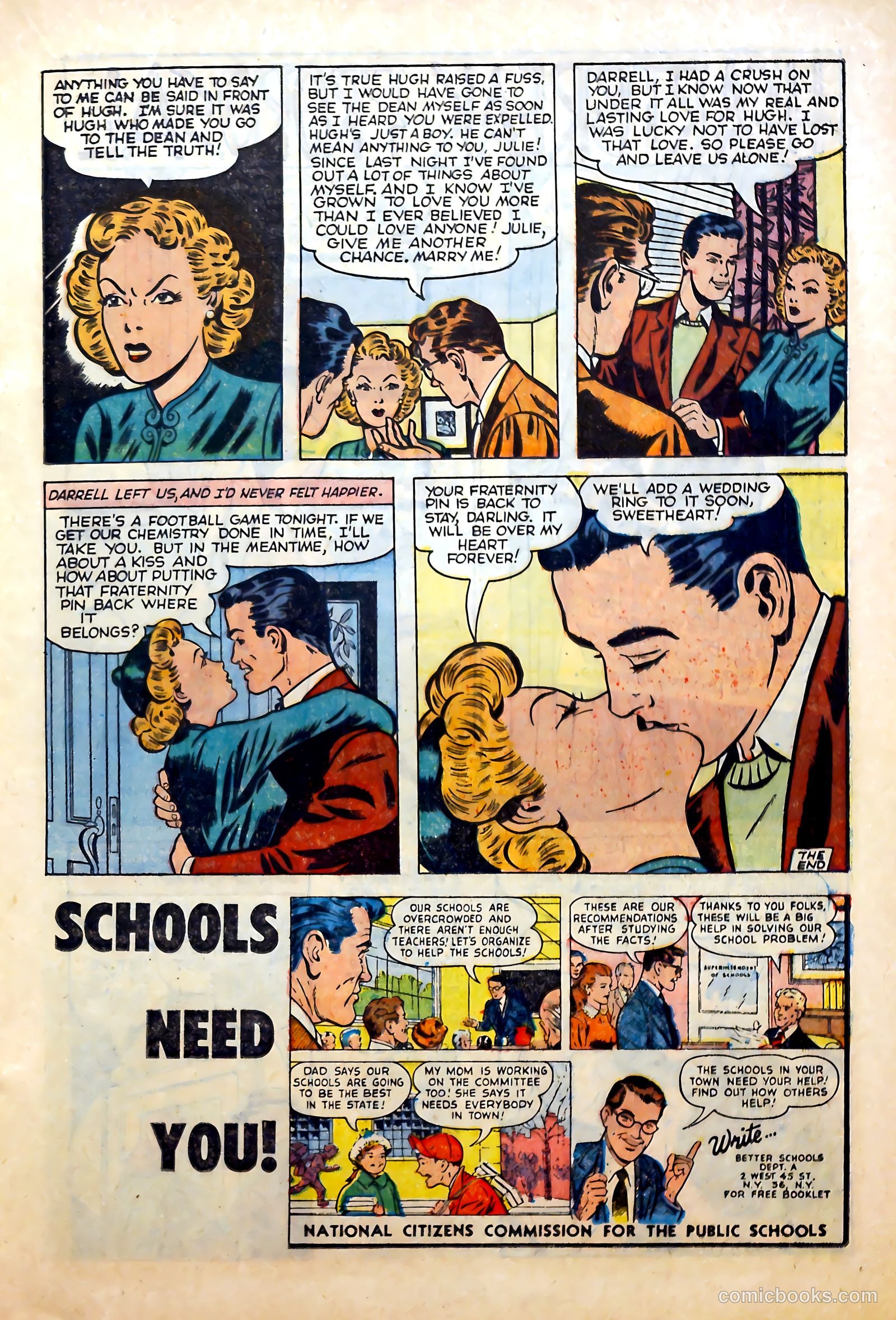 Complete Love Magazine #180 (1951) — page 17 of 36