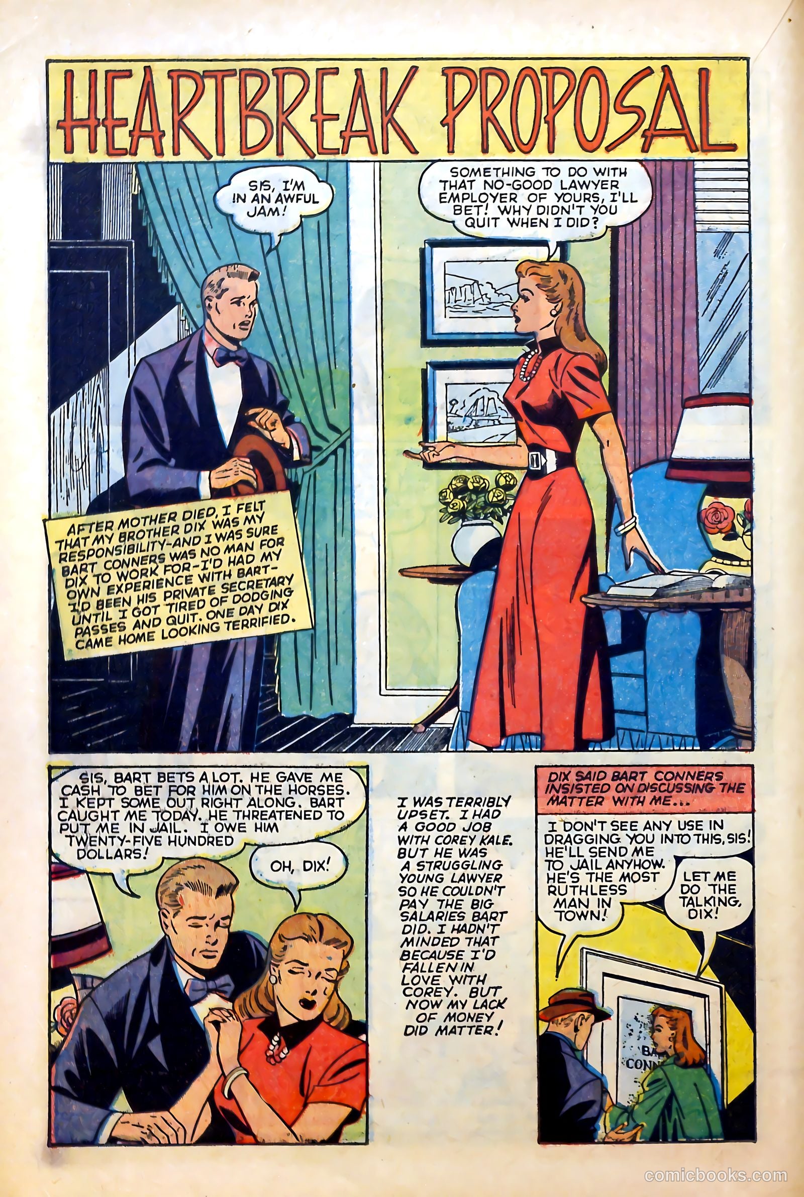 Complete Love Magazine #180 (1951) — page 18 of 36