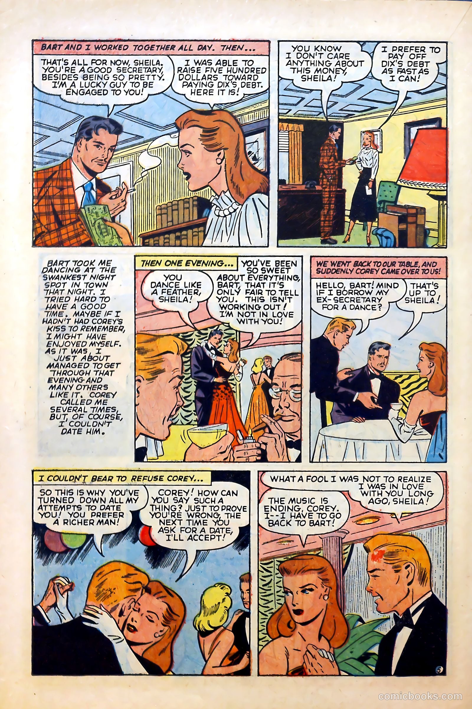 Complete Love Magazine #180 (1951) — page 22 of 36
