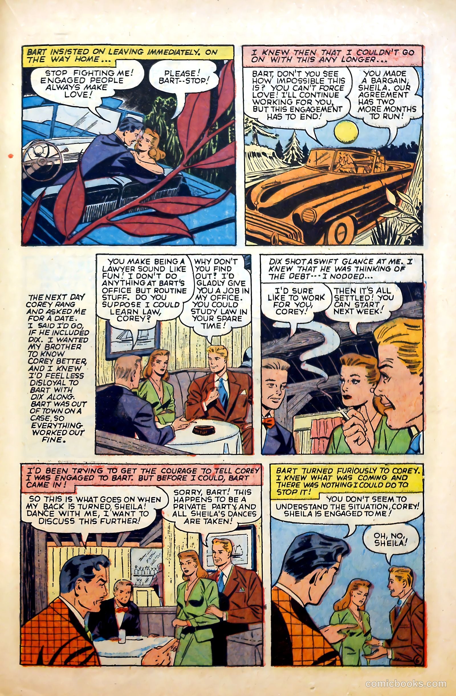 Complete Love Magazine #180 (1951) — page 23 of 36