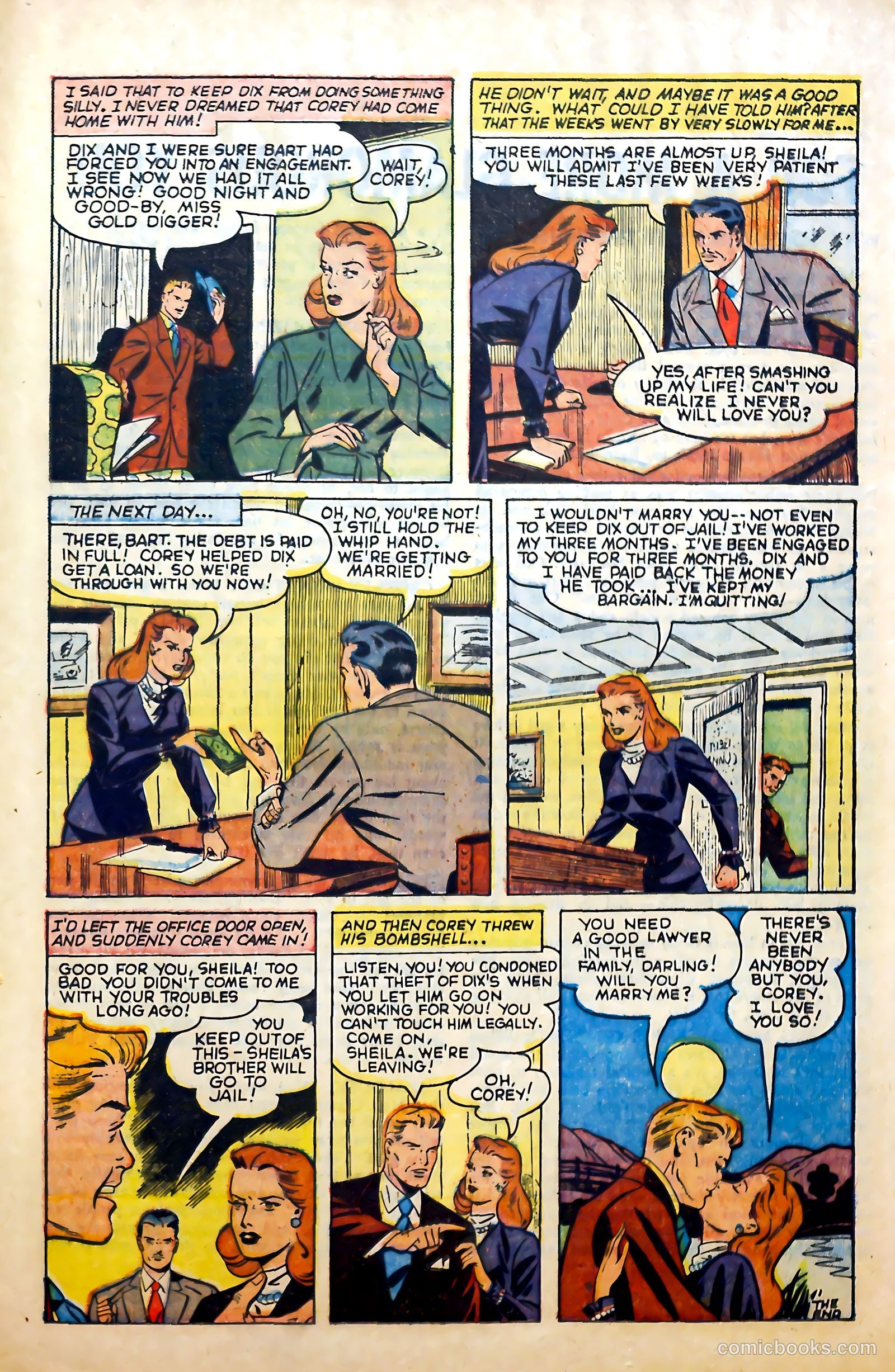 Complete Love Magazine #180 (1951) — page 25 of 36