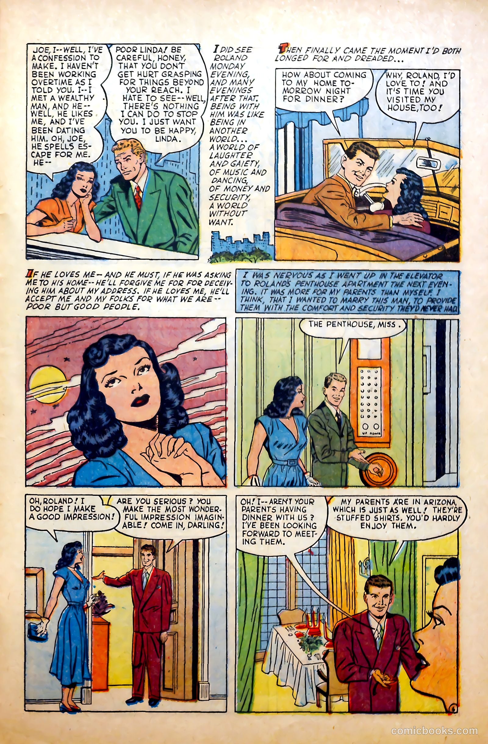 Complete Love Magazine #180 (1951) — page 33 of 36