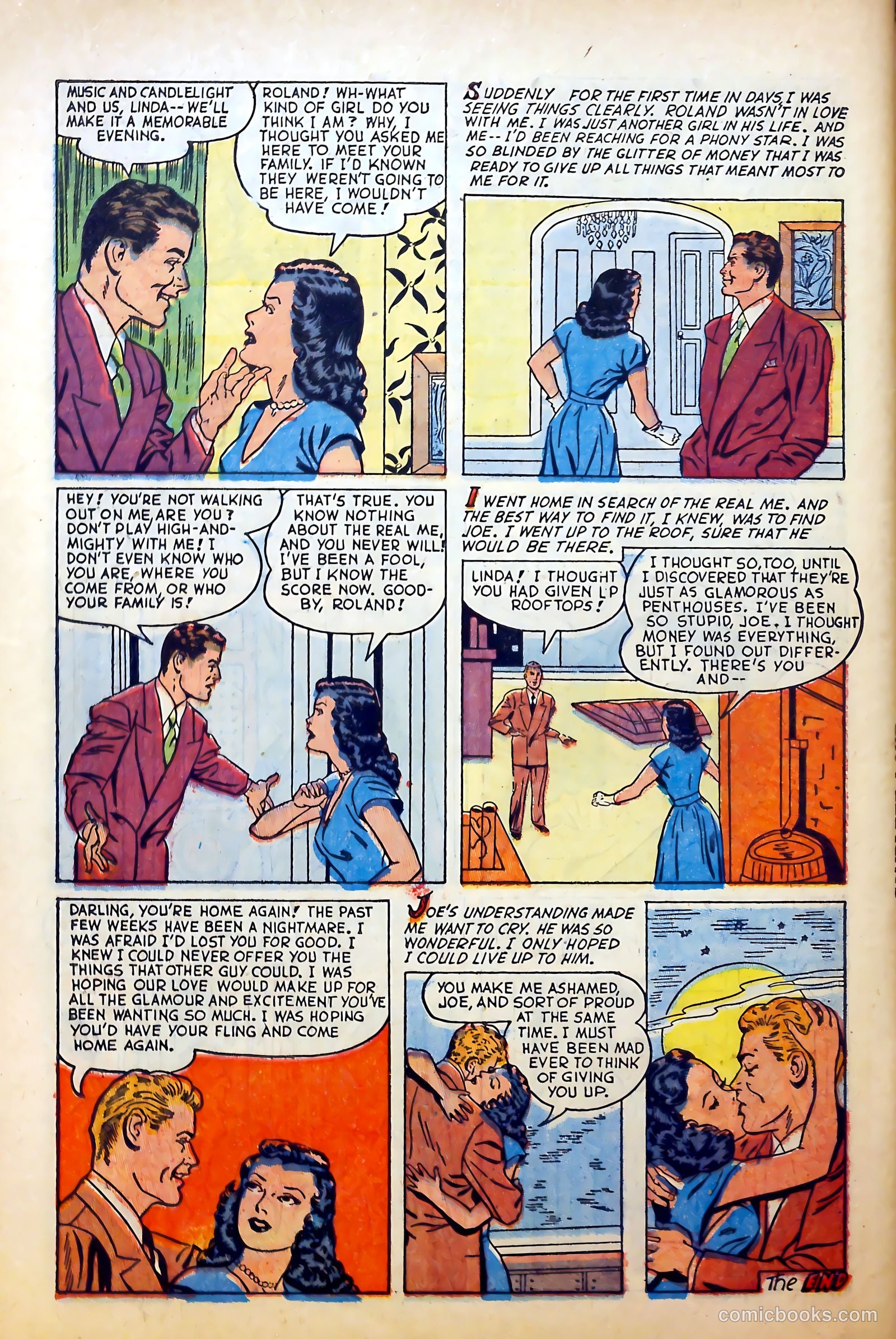 Complete Love Magazine #180 (1951) — page 34 of 36