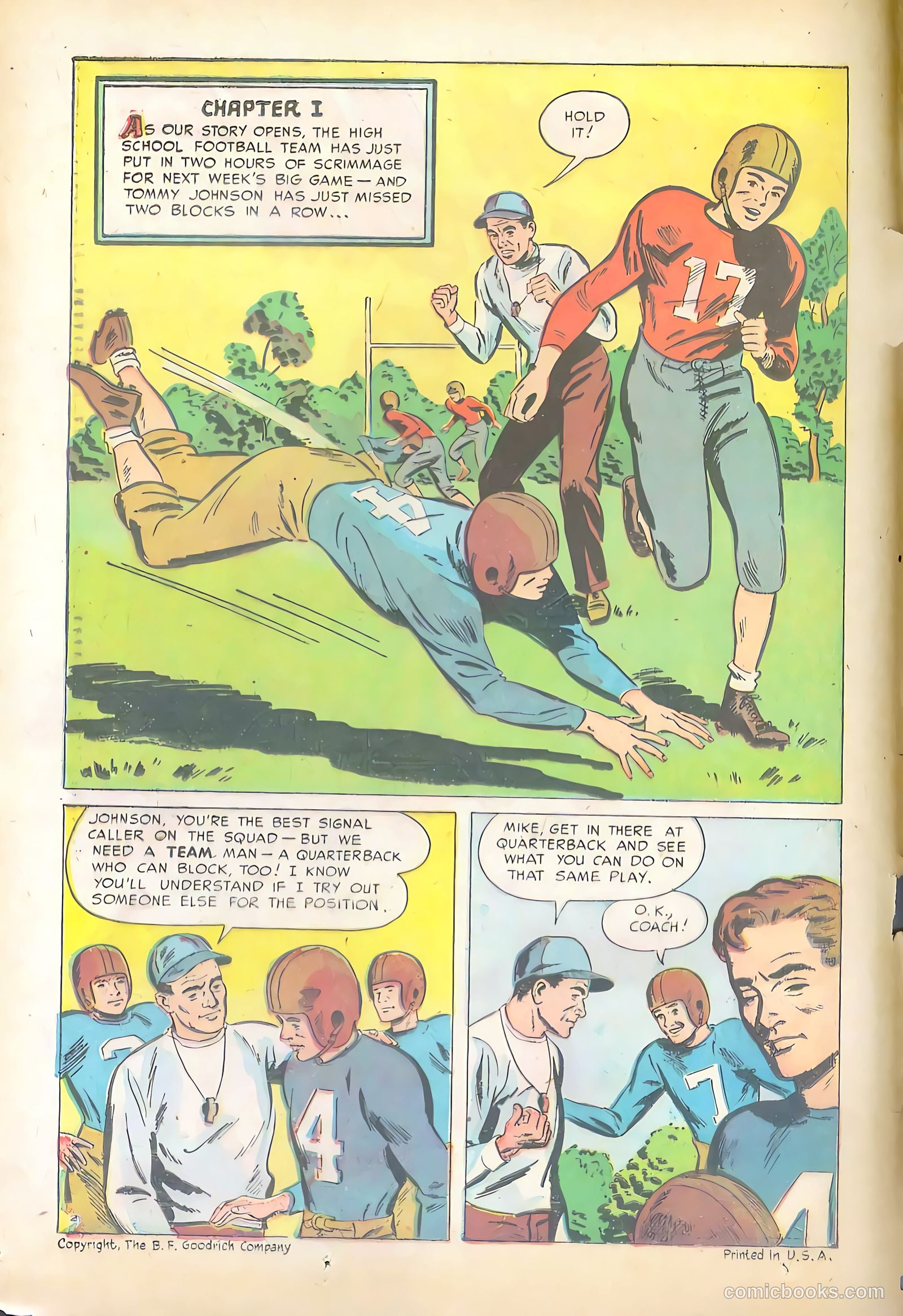 Johnson Makes the Team #1 (1948) — page 2 of 33