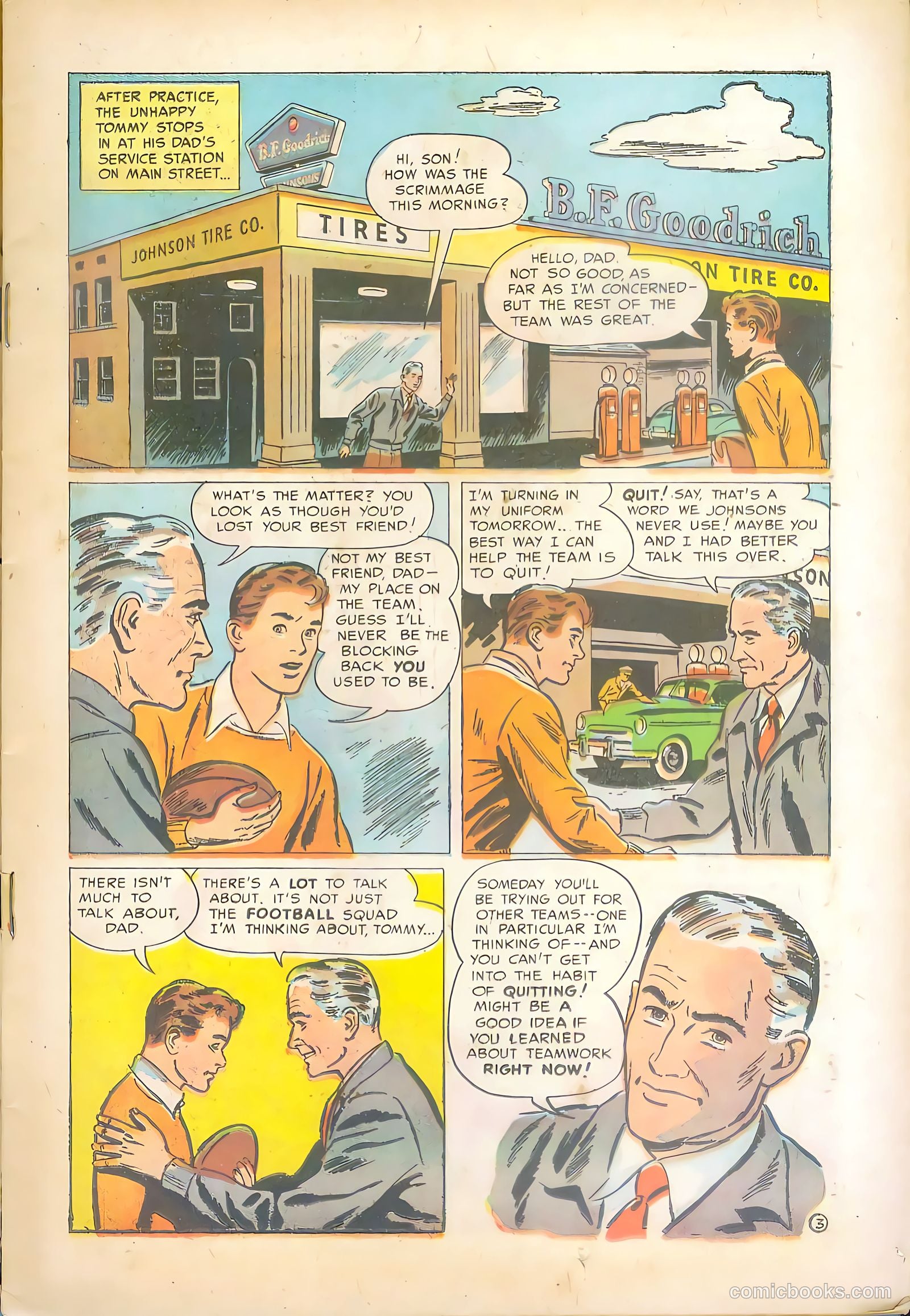 Johnson Makes the Team #1 (1948) — page 3 of 33