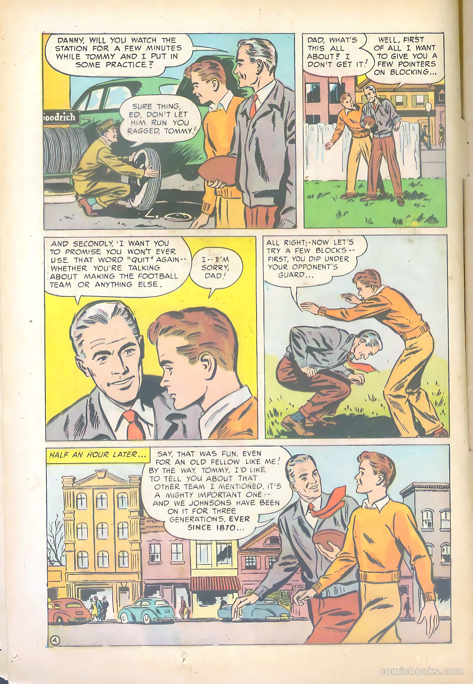 Johnson Makes the Team #1 (1948) — page 4 of 33