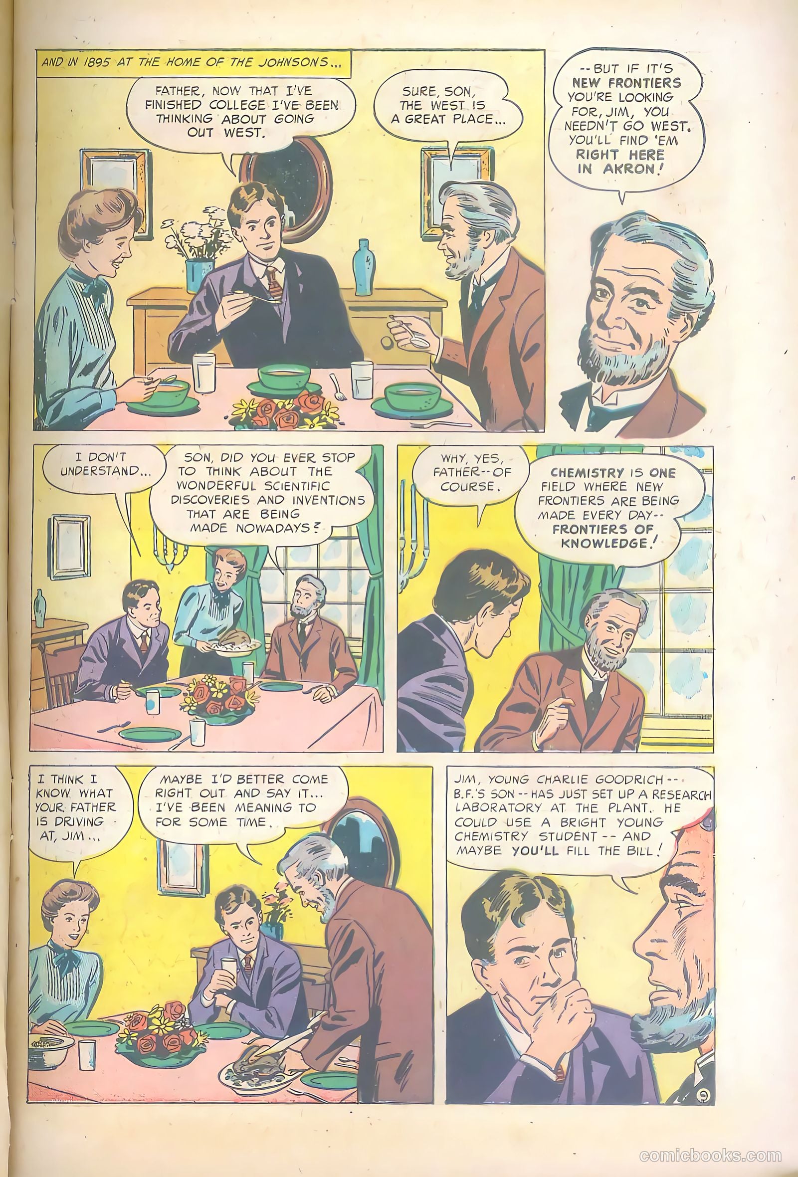 Johnson Makes the Team #1 (1948) — page 9 of 33