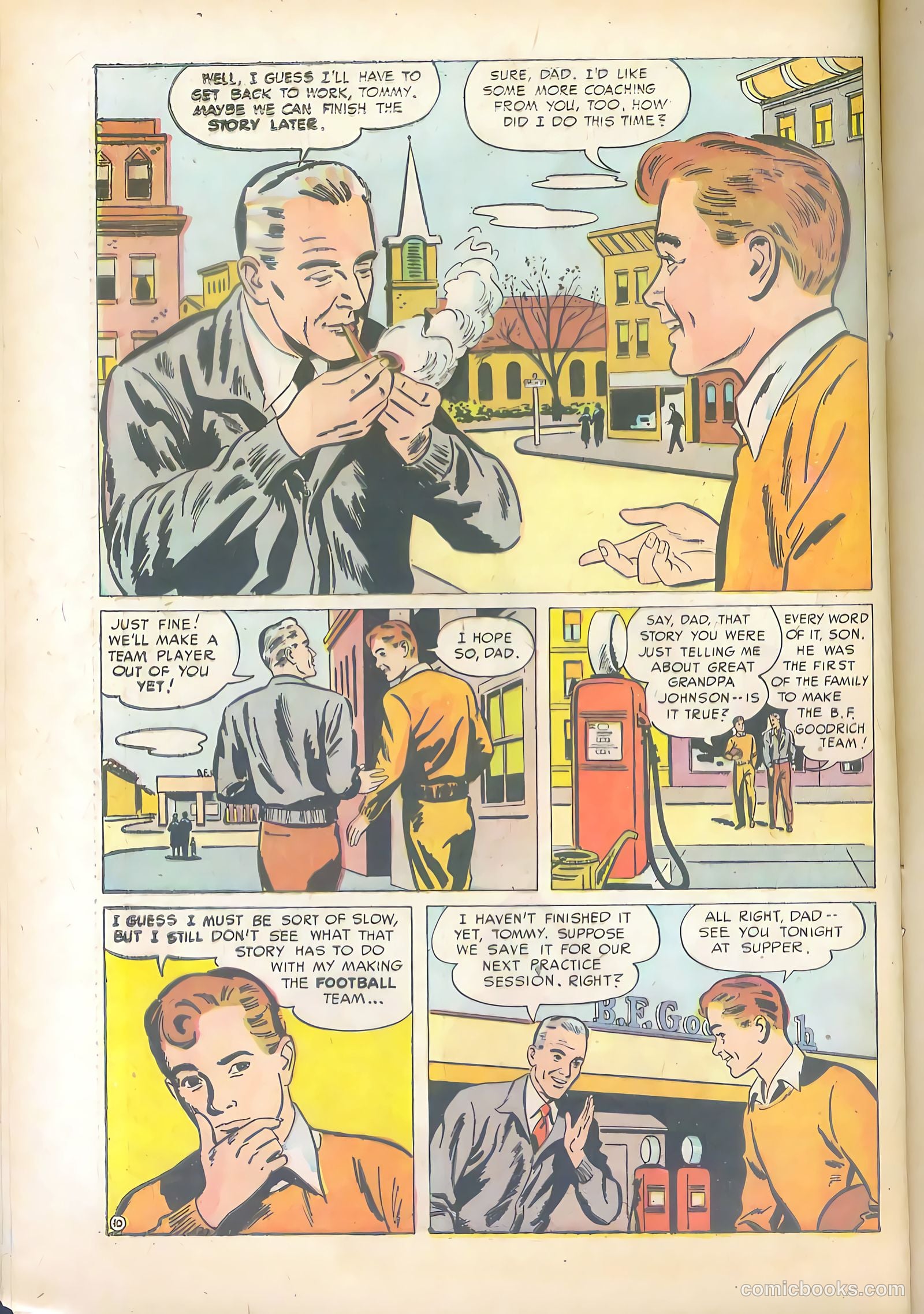 Johnson Makes the Team #1 (1948) — page 10 of 33
