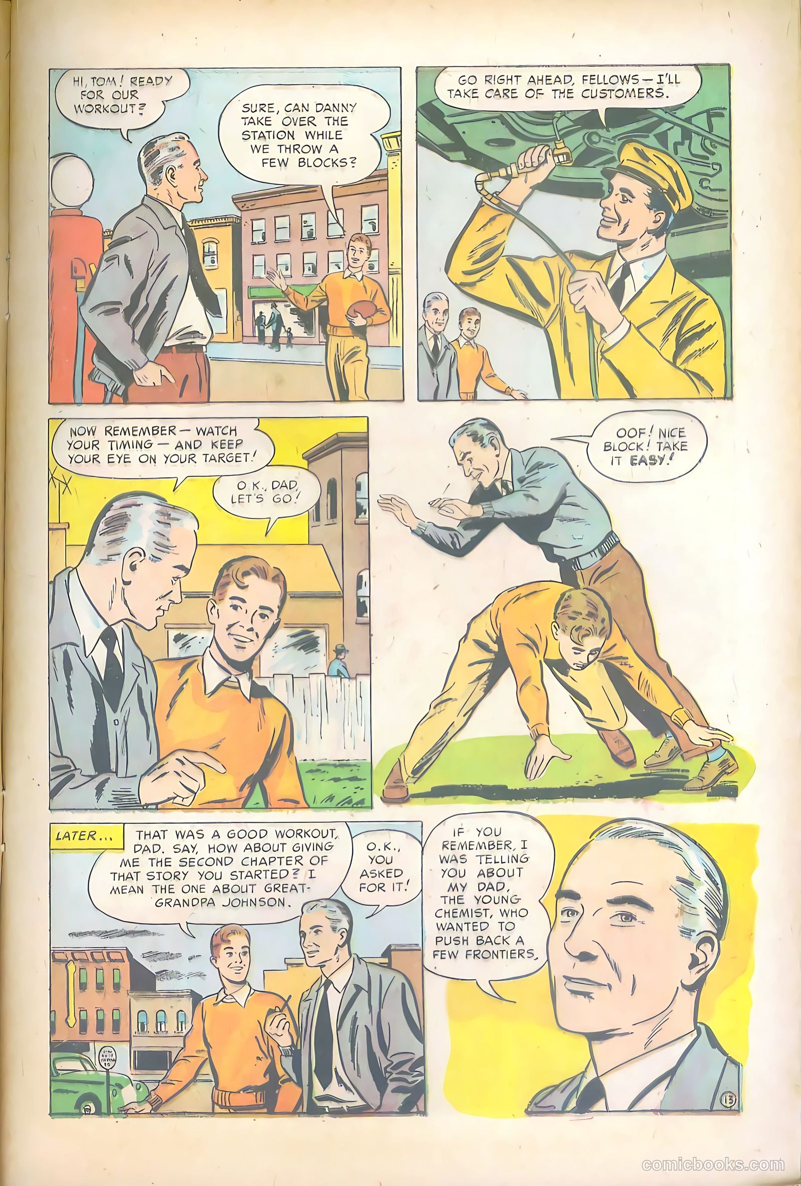 Johnson Makes the Team #1 (1948) — page 13 of 33