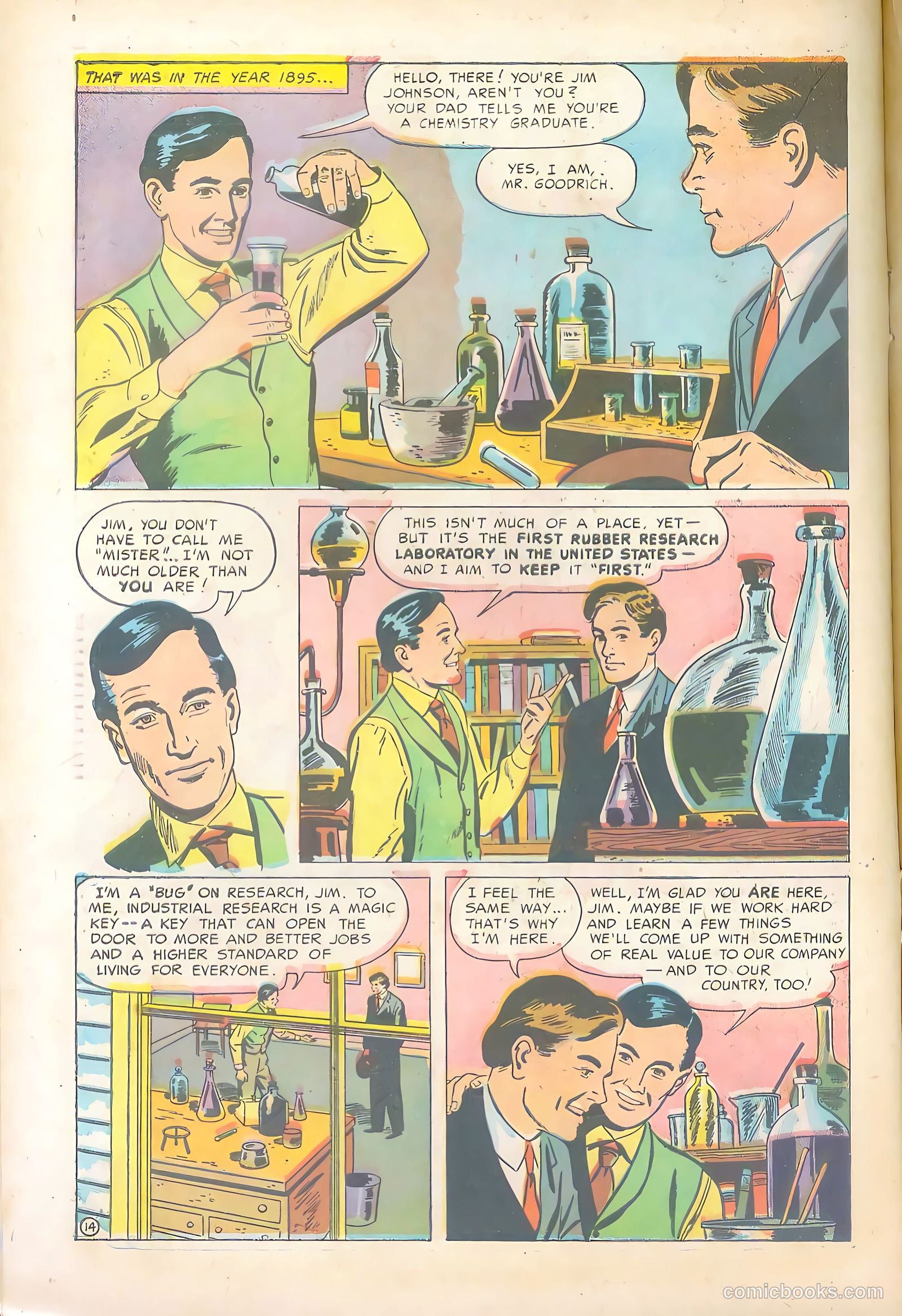 Johnson Makes the Team #1 (1948) — page 14 of 33