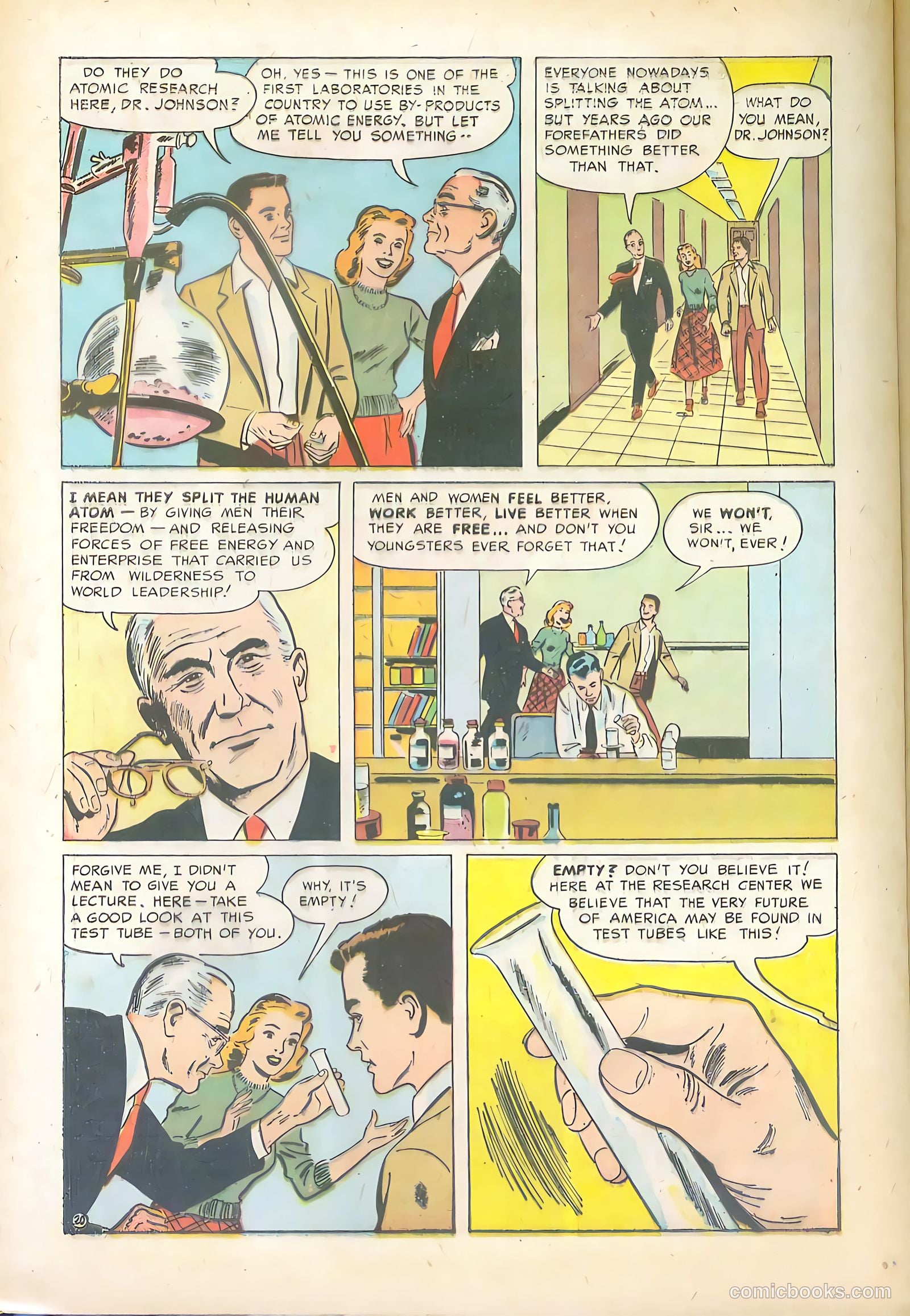 Johnson Makes the Team #1 (1948) — page 21 of 33