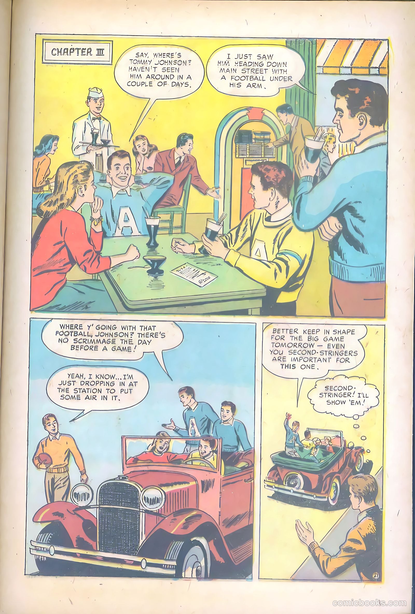 Johnson Makes the Team #1 (1948) — page 22 of 33