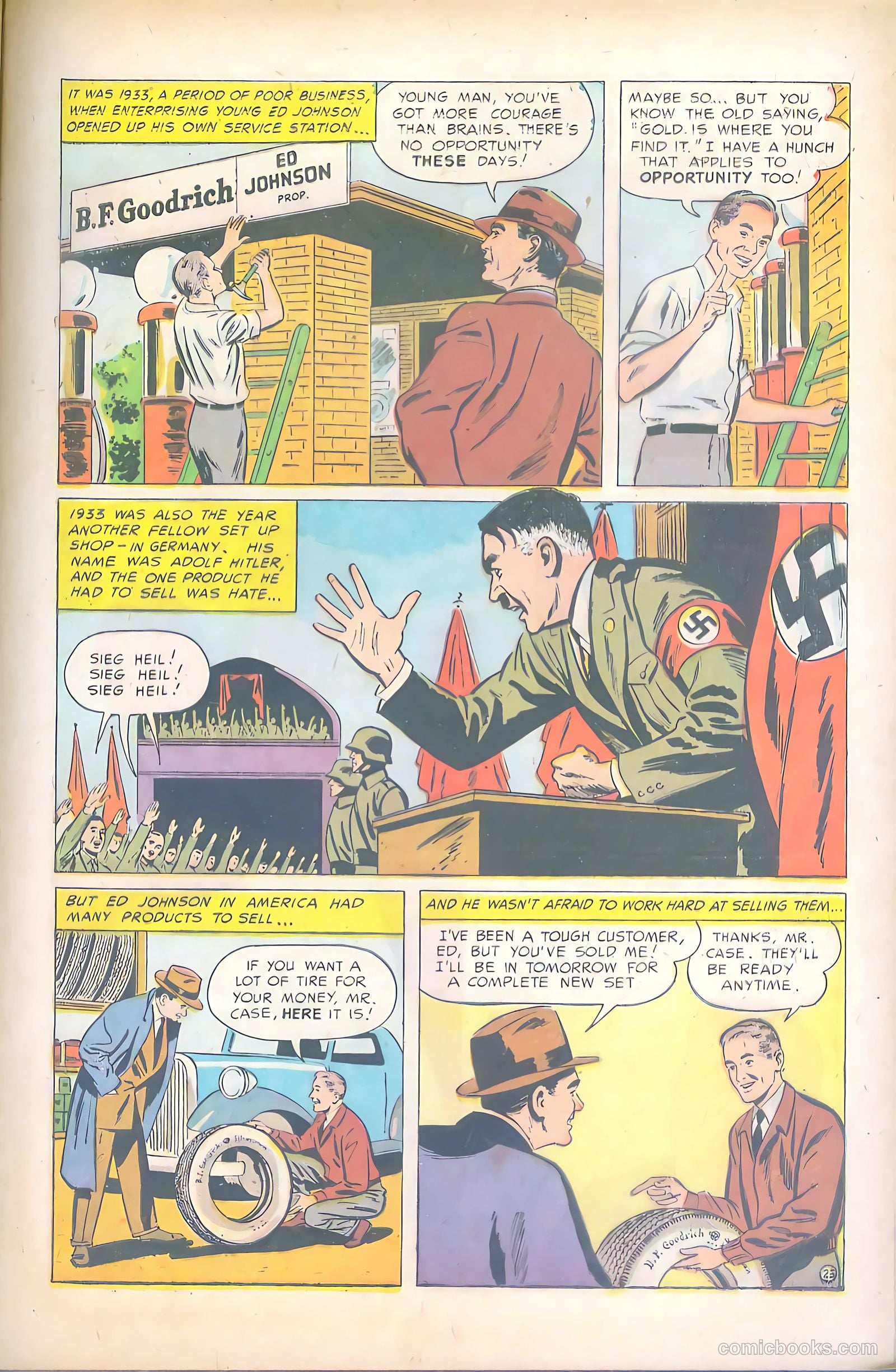 Johnson Makes the Team #1 (1948) — page 24 of 33