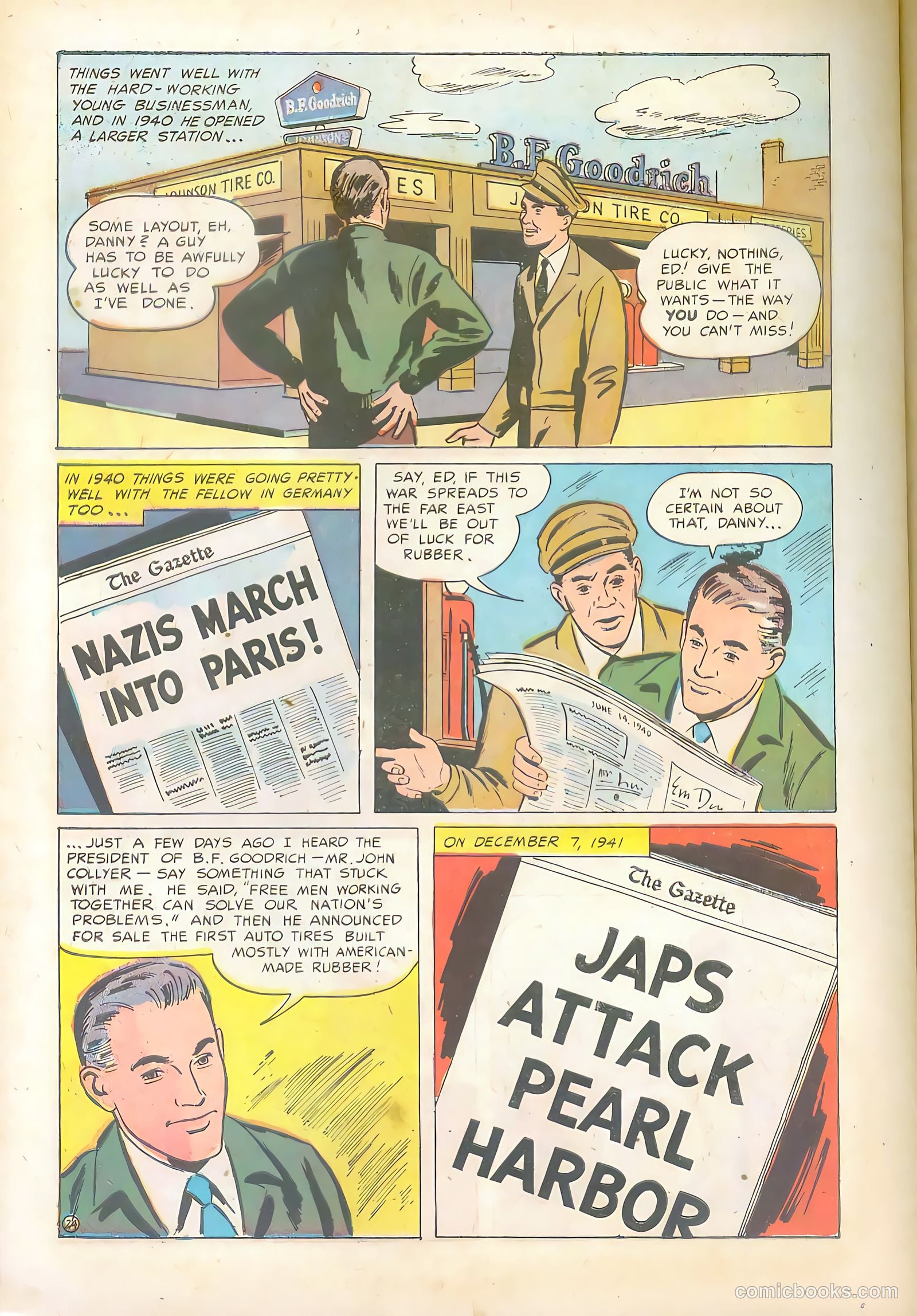 Johnson Makes the Team #1 (1948) — page 25 of 33