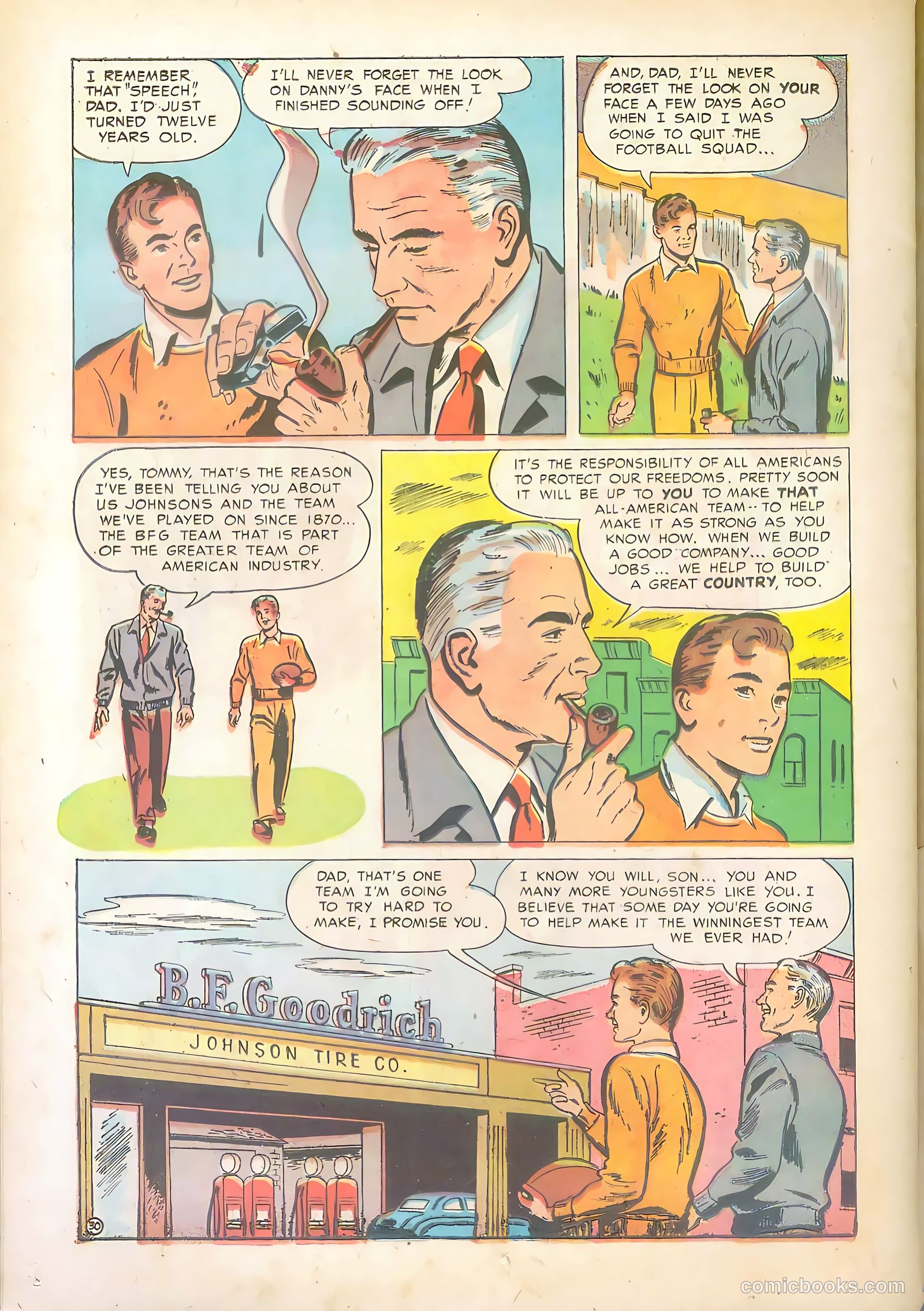 Johnson Makes the Team #1 (1948) — page 31 of 33