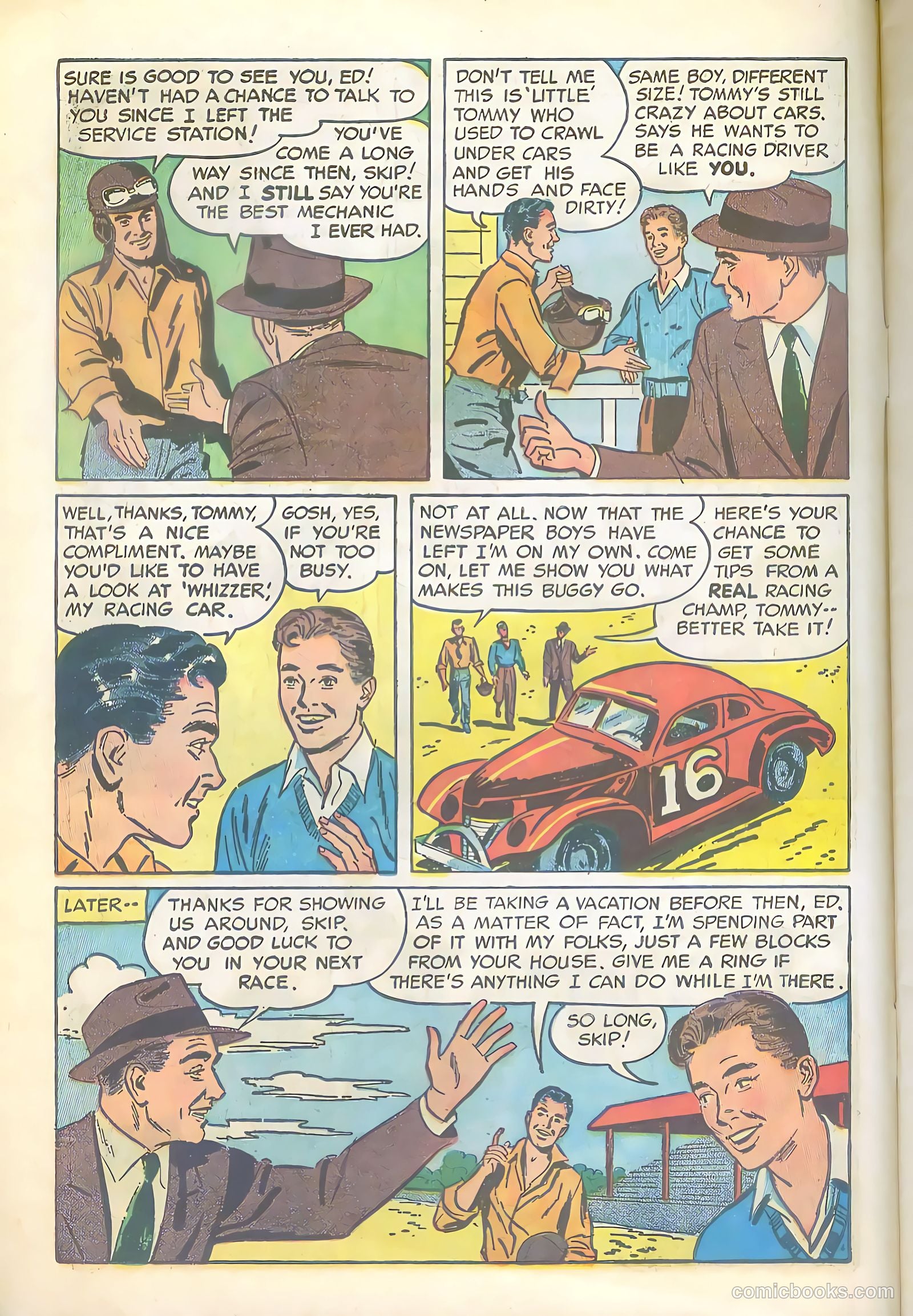 Tommy Gets the Keys #1 (1954) — page 4 of 32