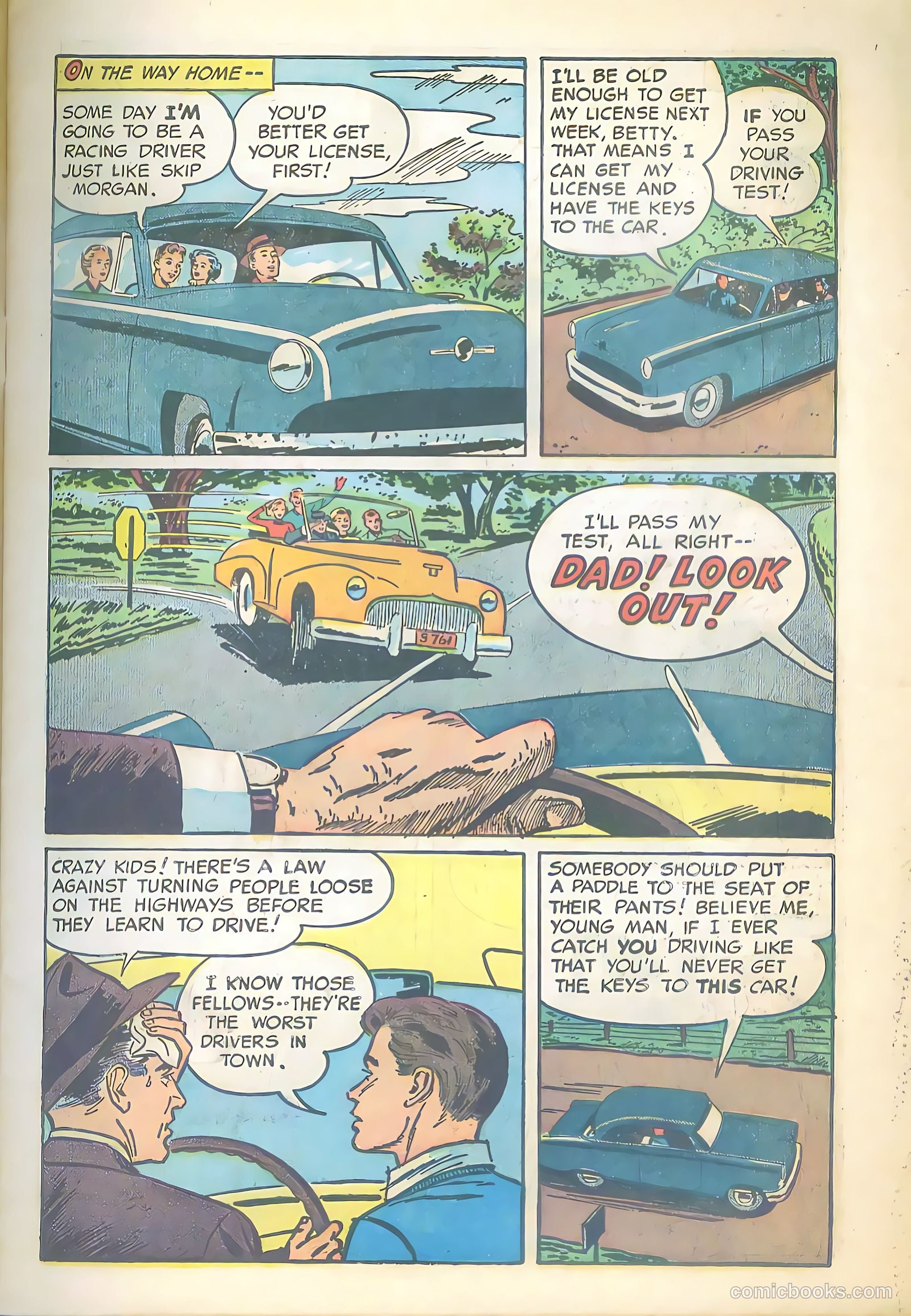 Tommy Gets the Keys #1 (1954) — page 5 of 32