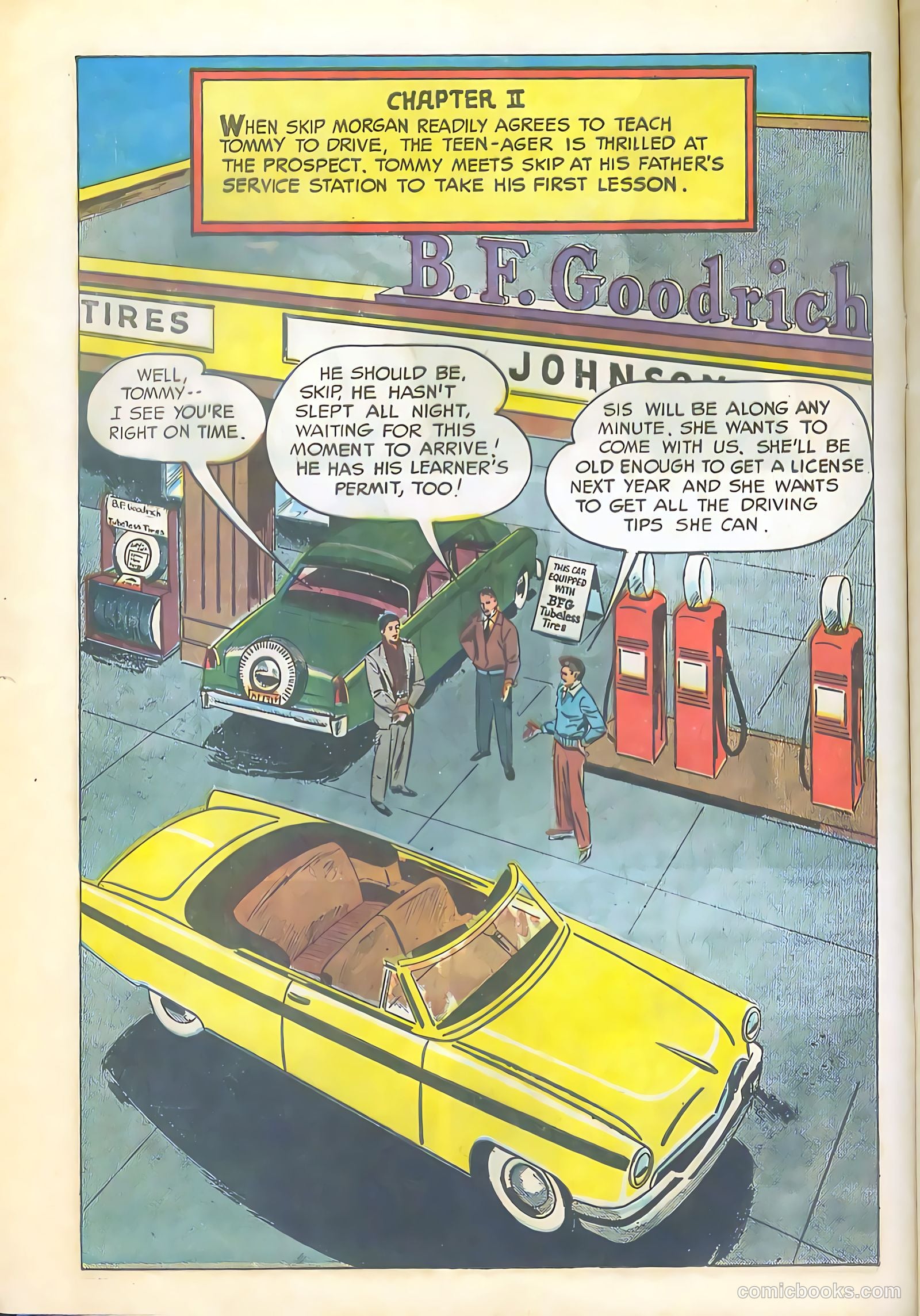 Tommy Gets the Keys #1 (1954) — page 10 of 32