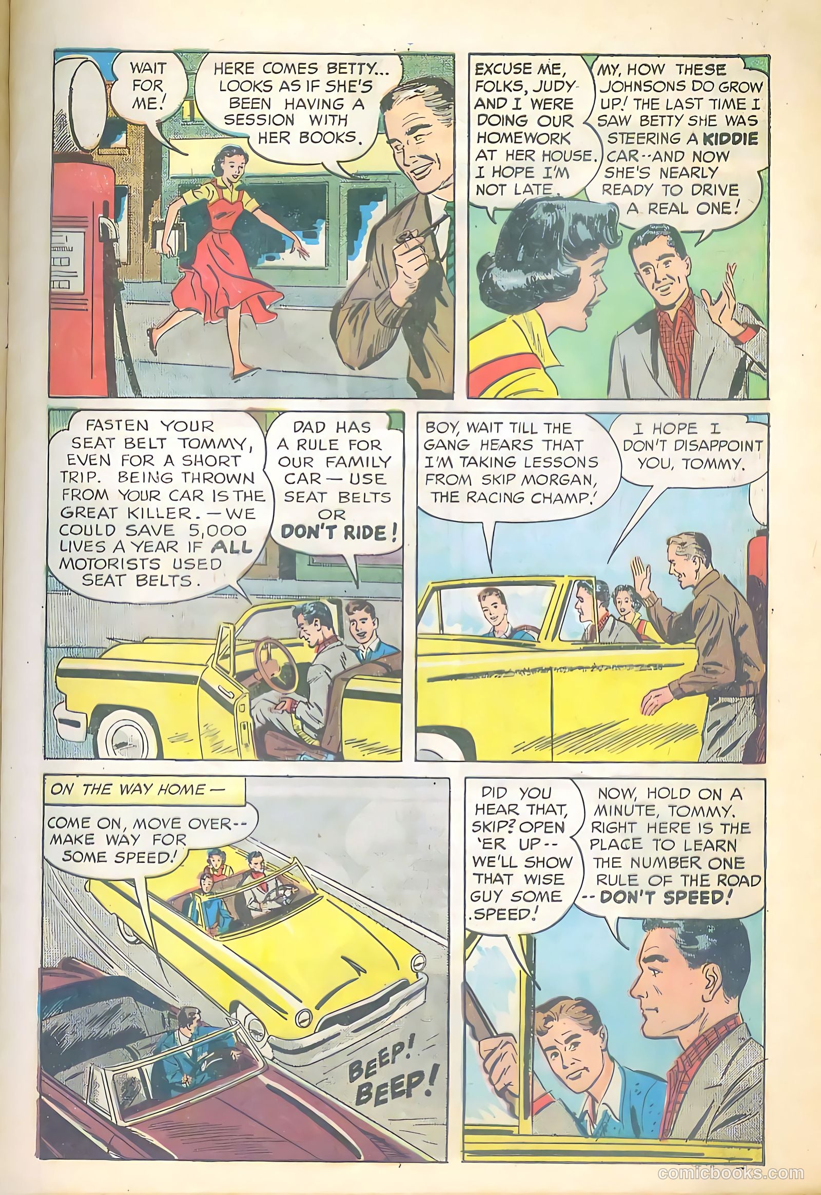 Tommy Gets the Keys #1 (1954) — page 11 of 32