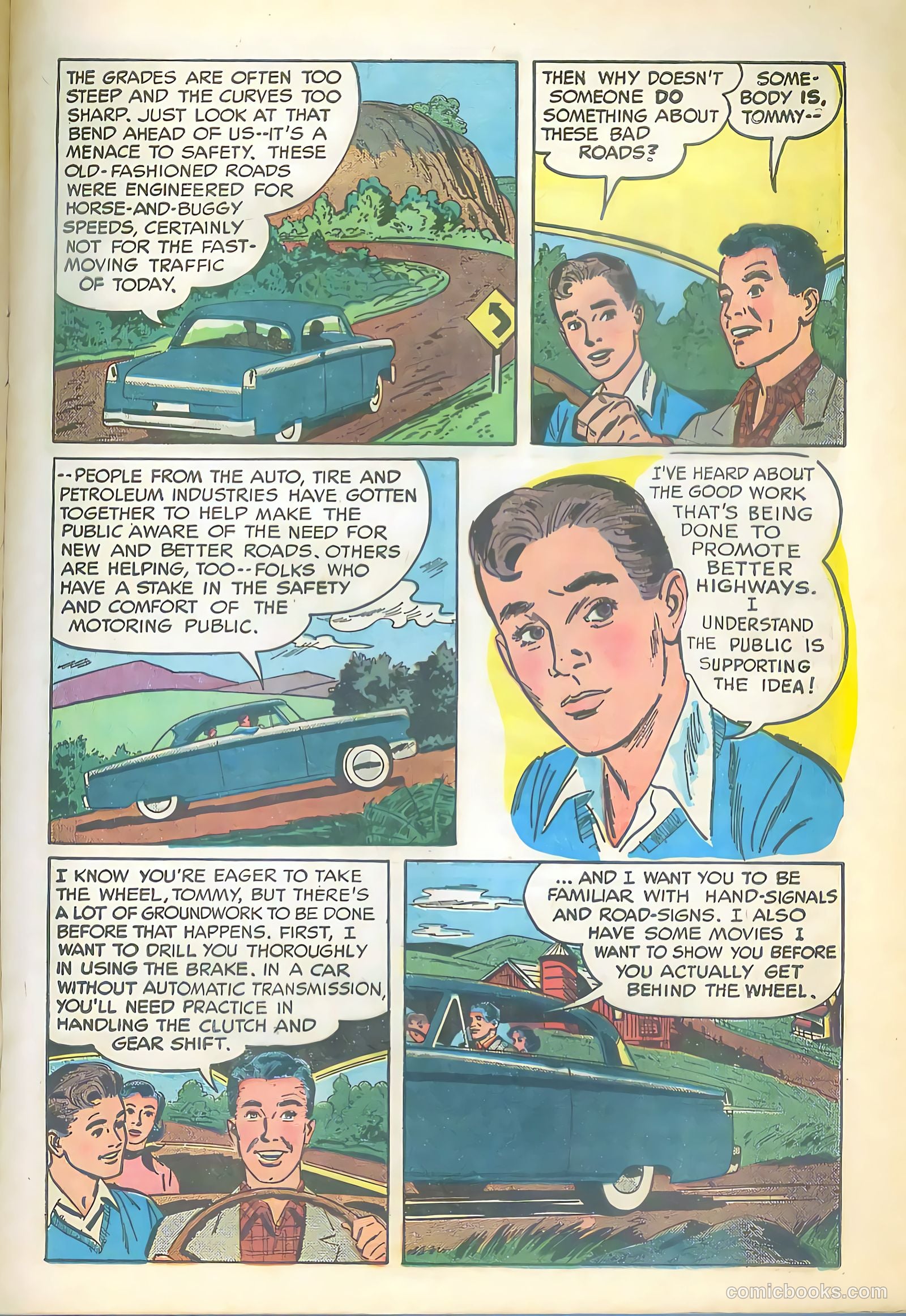 Tommy Gets the Keys #1 (1954) — page 15 of 32