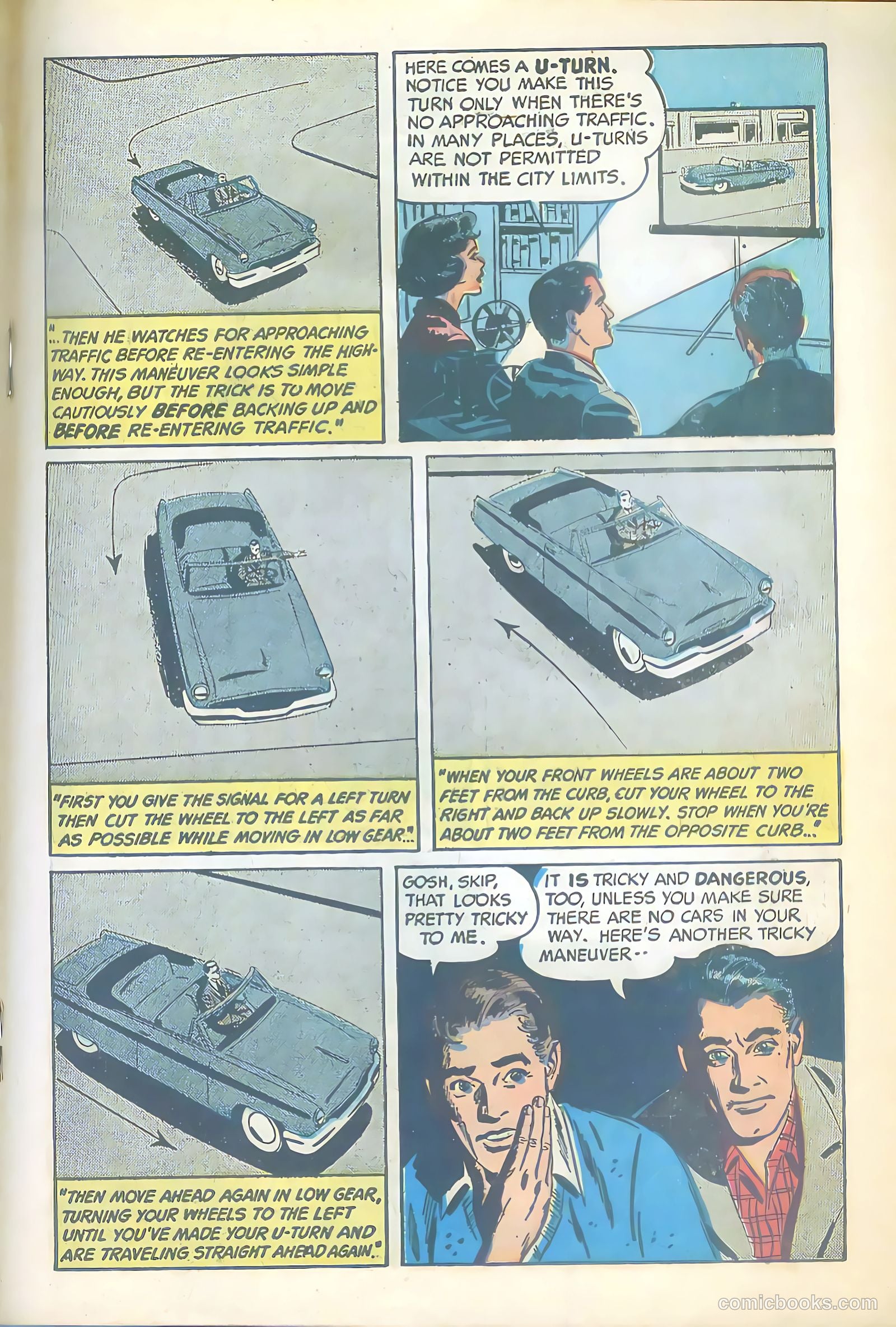 Tommy Gets the Keys #1 (1954) — page 17 of 32